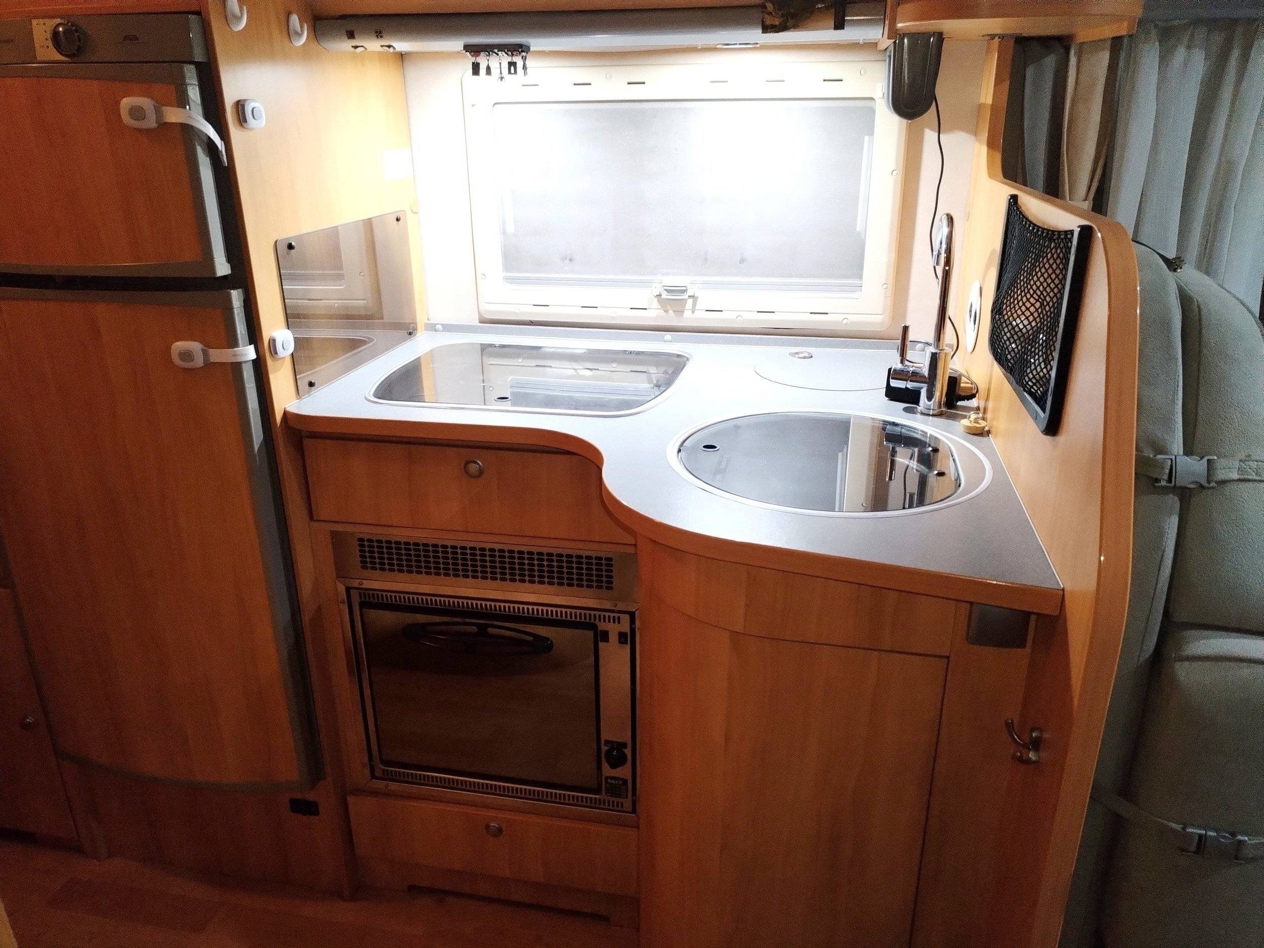 Angolo cucina Fiat - Yescapa