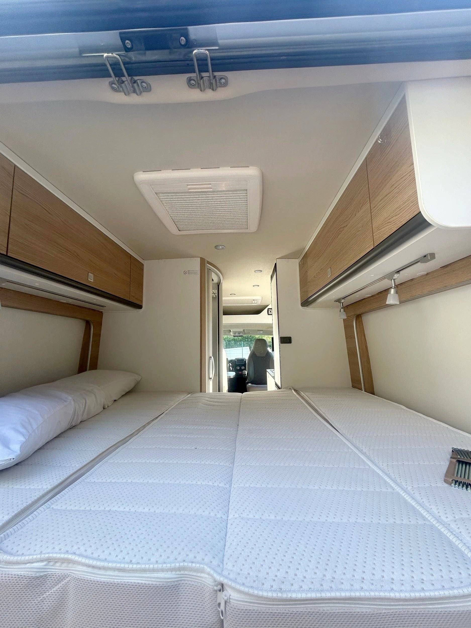 Couchages Fiat Sunlight T 67 - Yescapa
