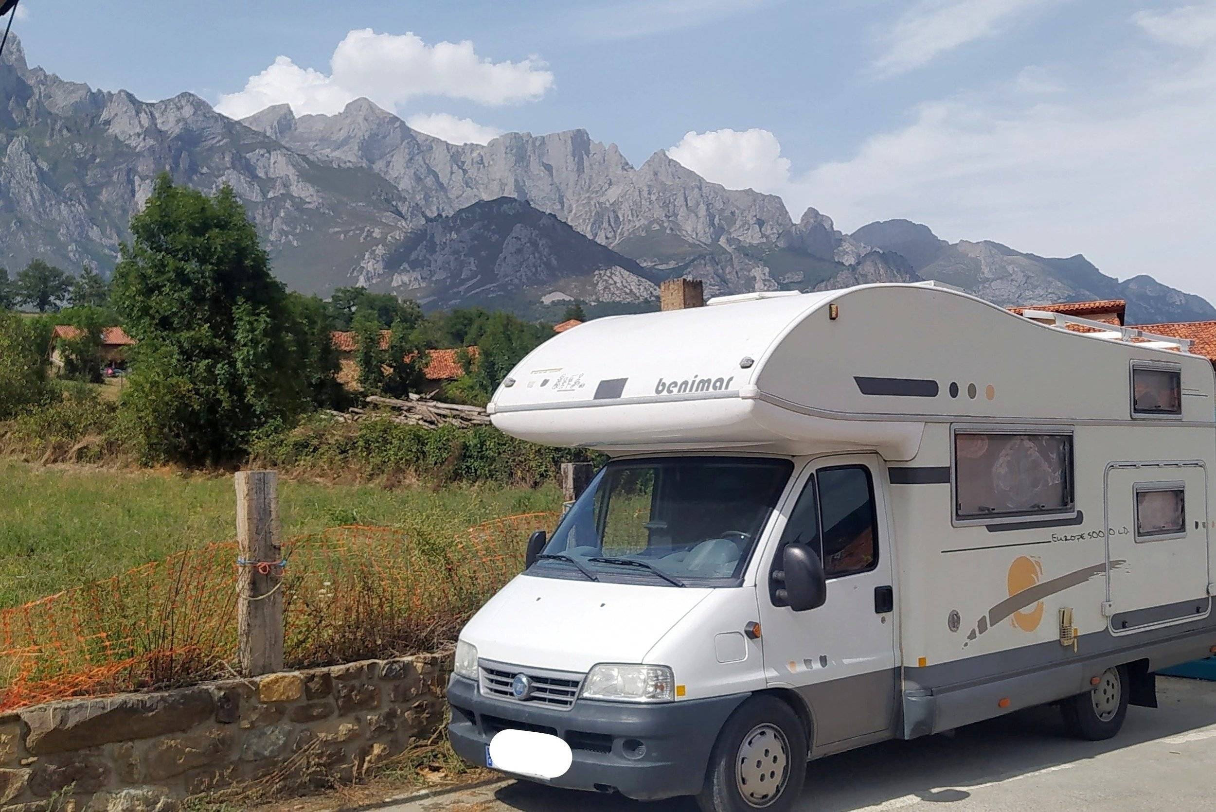 Vista de trás Fiat - Yescapa