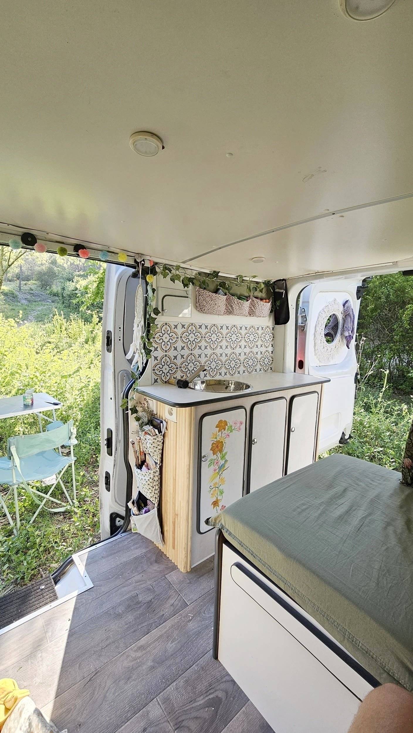 Converted van 