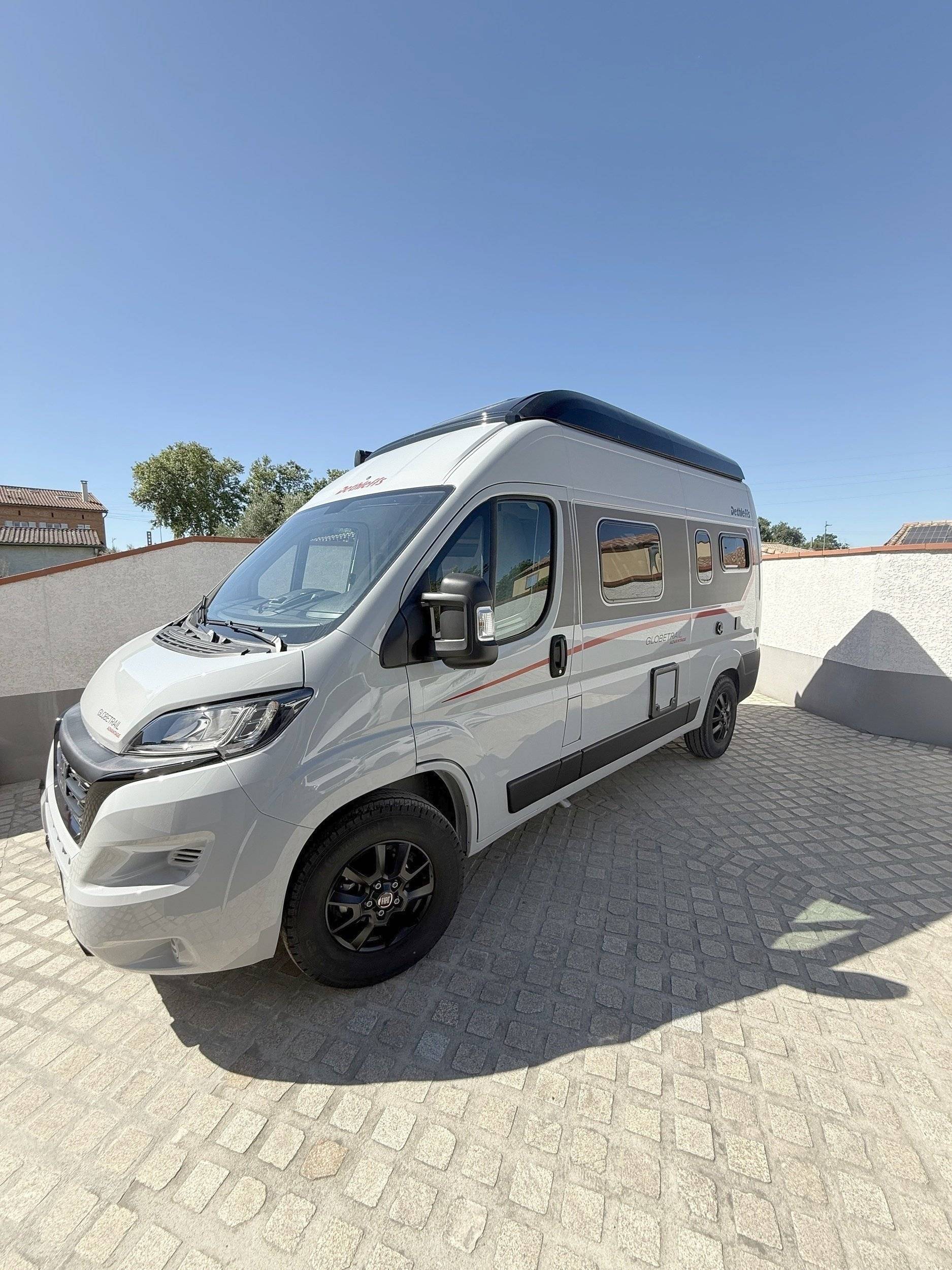 Voorkant 3/4 Fiat - Yescapa