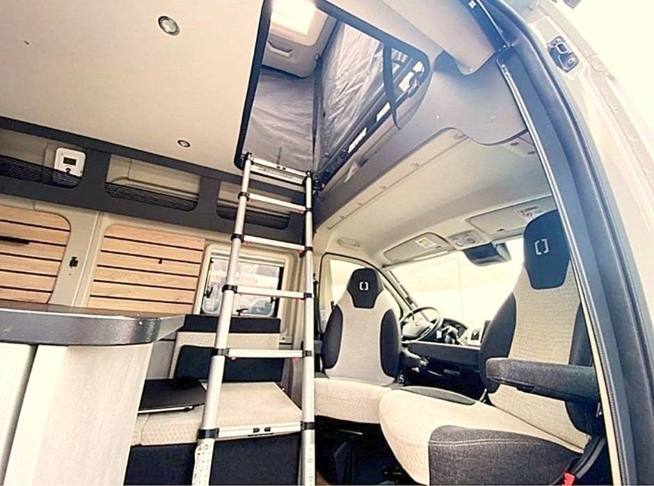 slaapplaatsen Opel 541 - Yescapa