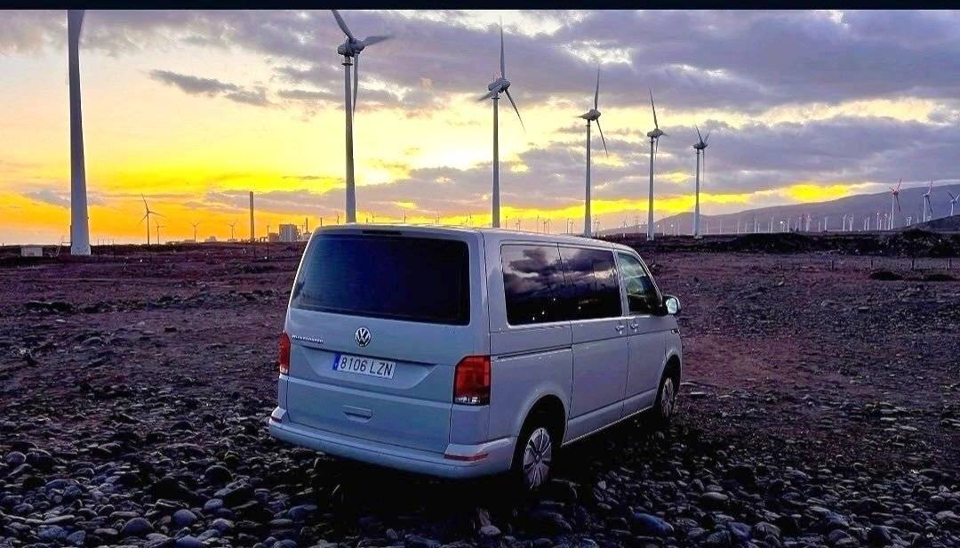 Vue avant de 3/4 Volkswagen T6 2,0 l 150 ch - Yescapa