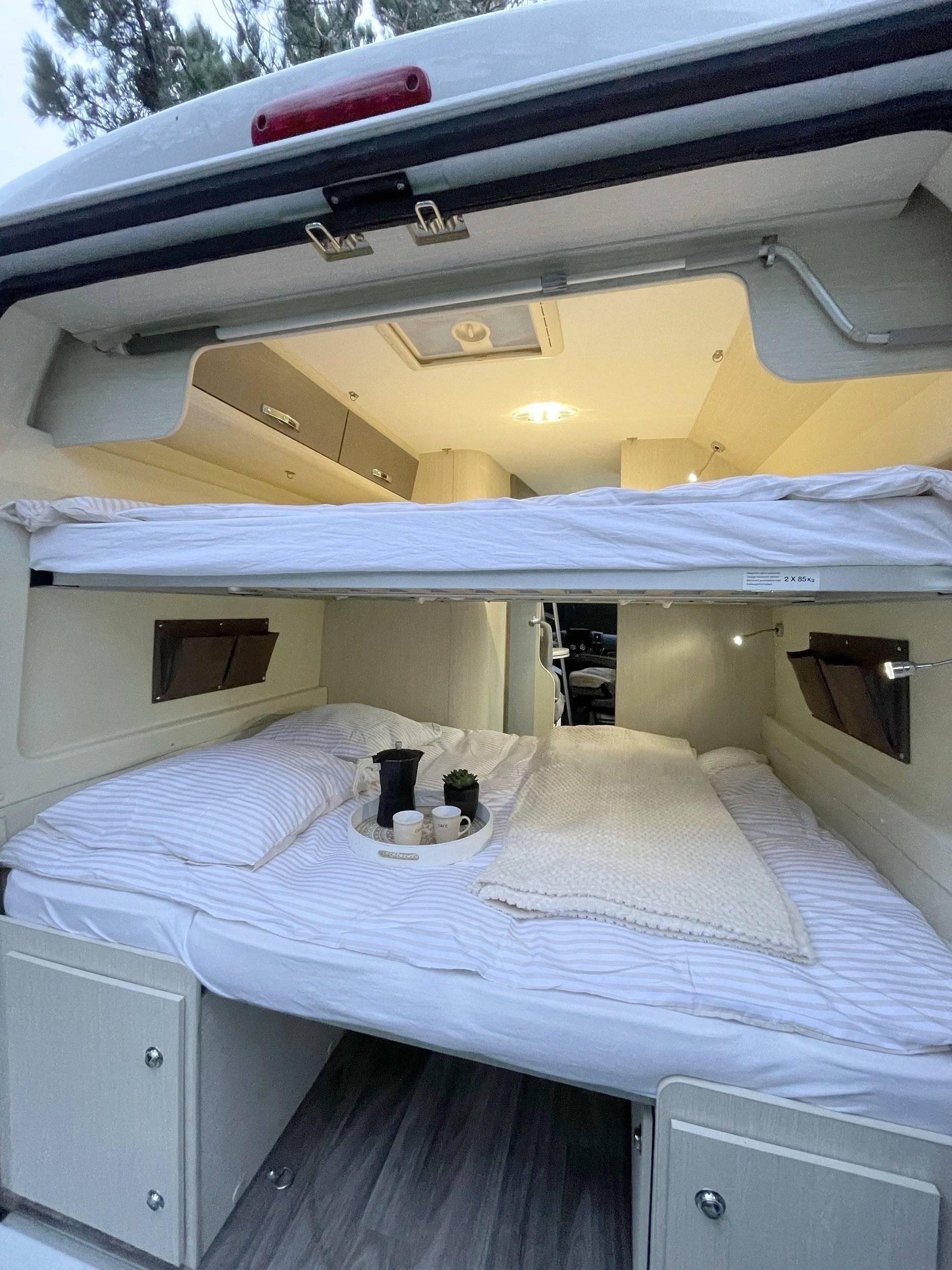 Letti Fiat Ducato 2,3 l Multijet 130 ch. - Yescapa