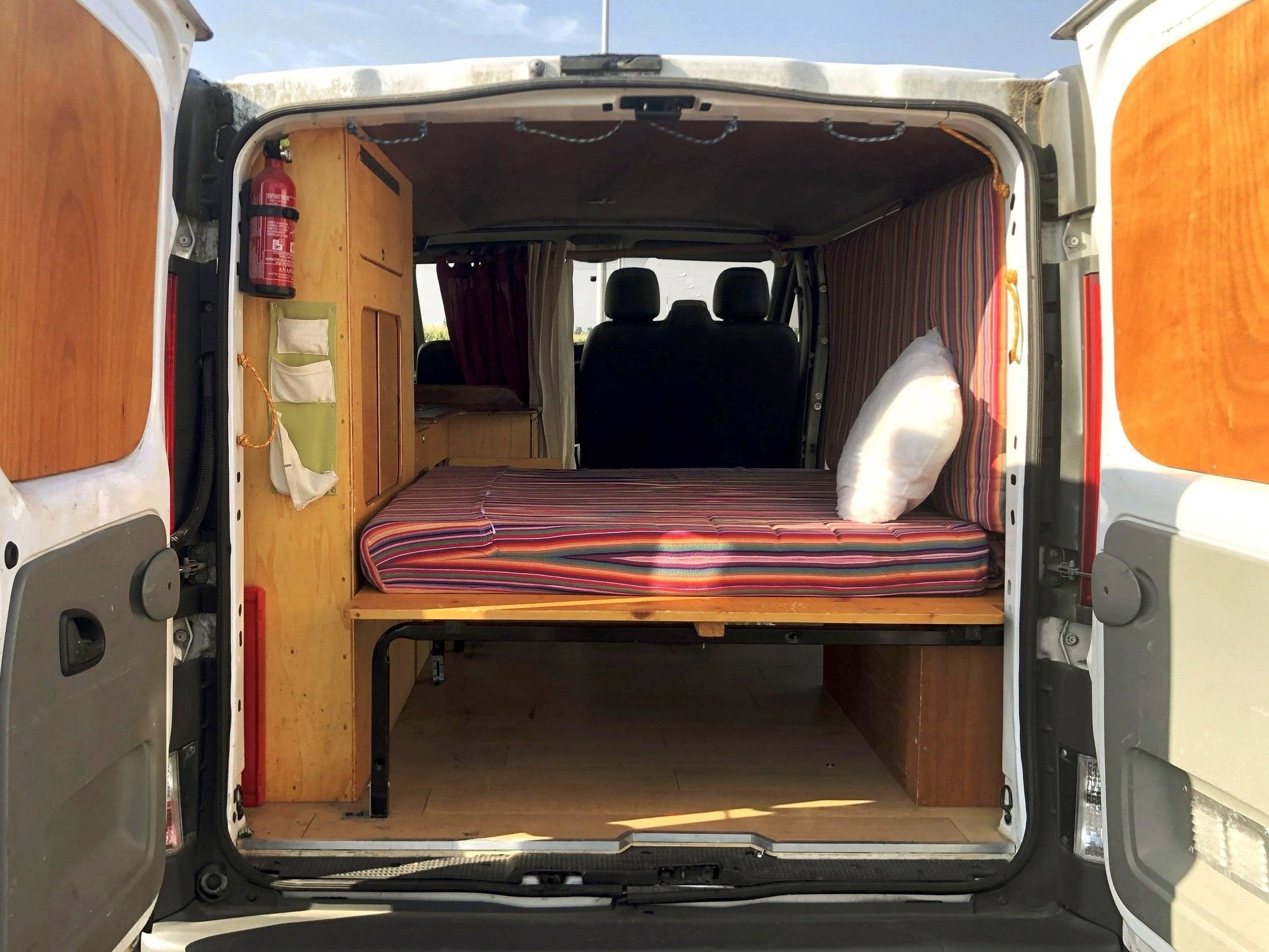 Aménagement particulier Renault Trafic II