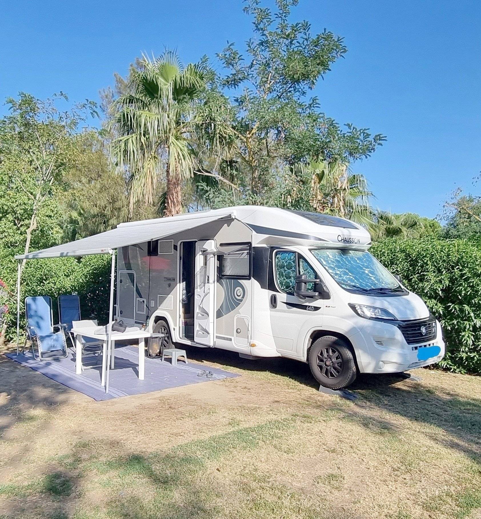 Voorkant 3/4 Fiat - Yescapa