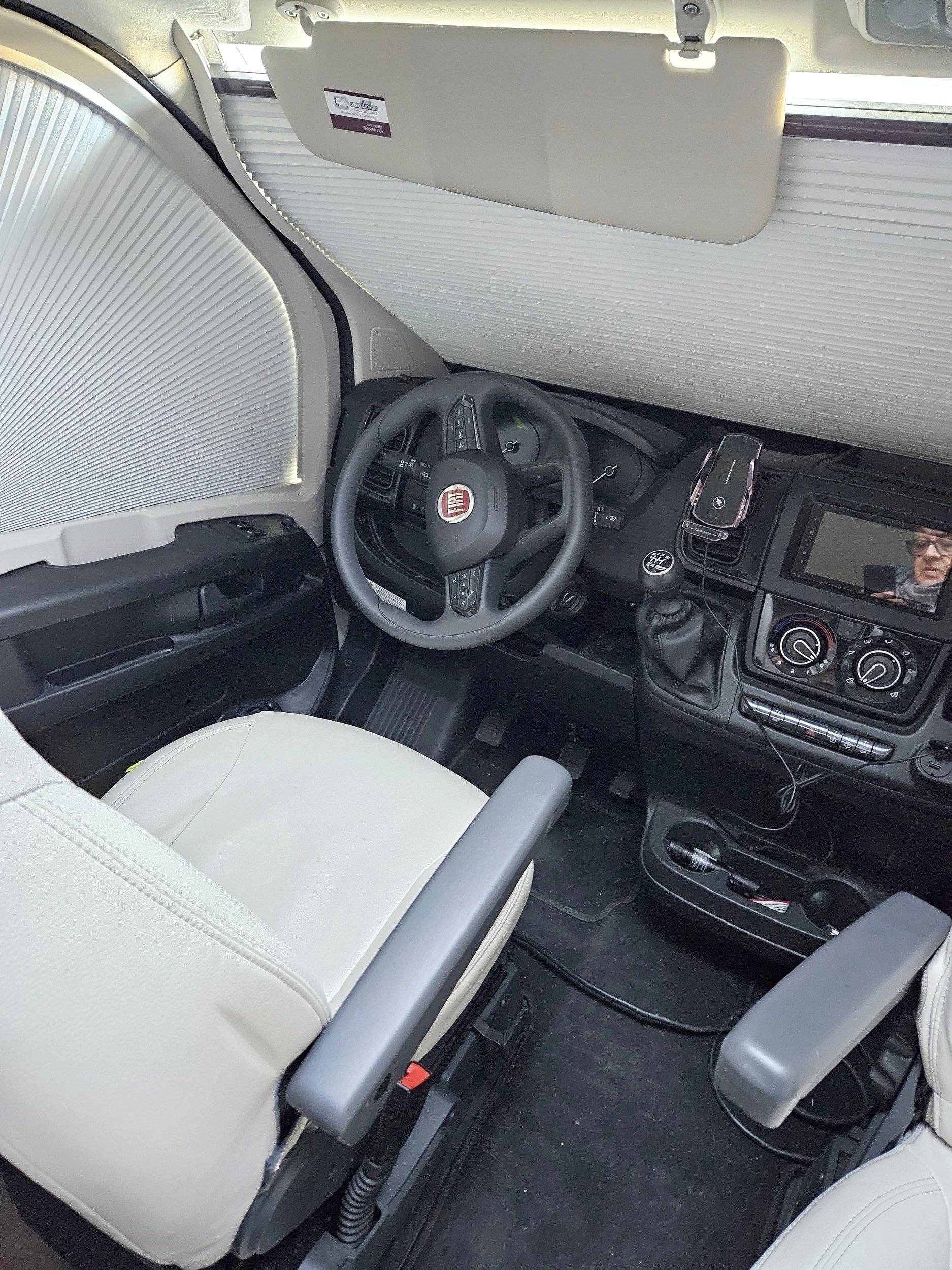 Cabina di guida Fiat - Yescapa