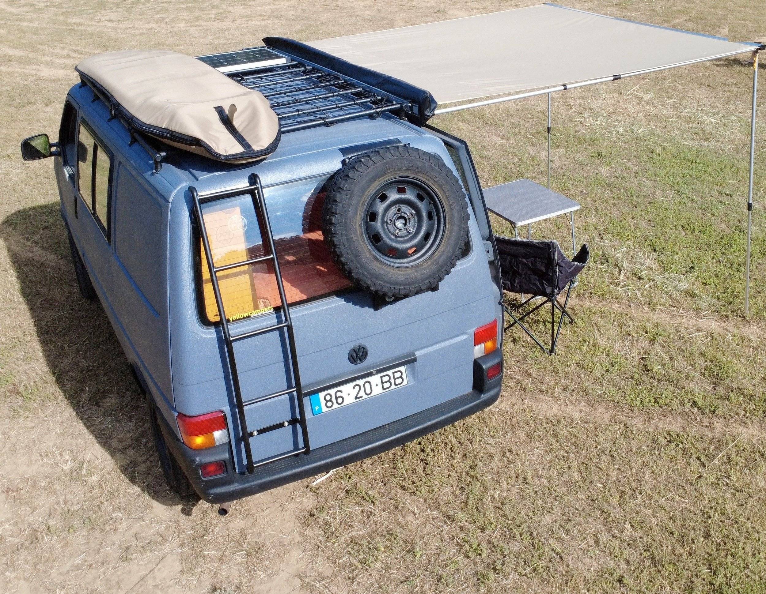 Voorkant 3/4 Volkswagen - Yescapa