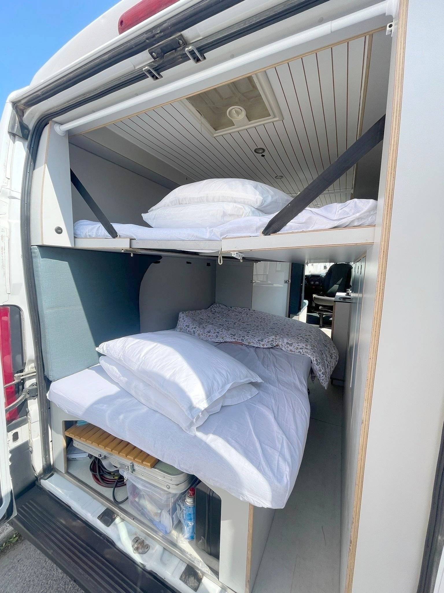 Berth Fiat Fiat Ducato - Yescapa