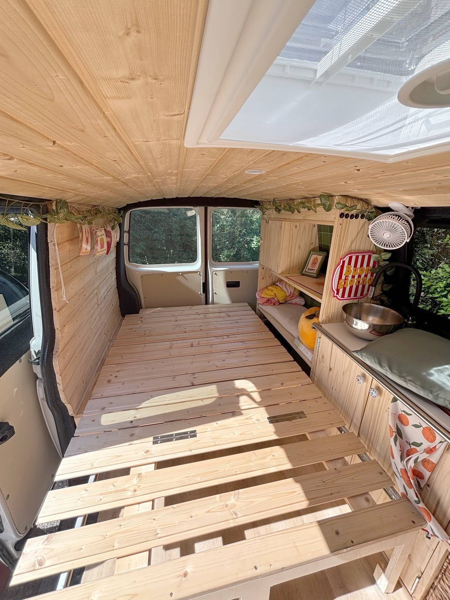 Slaapplaatsen Volkswagen T6 - Yescapa