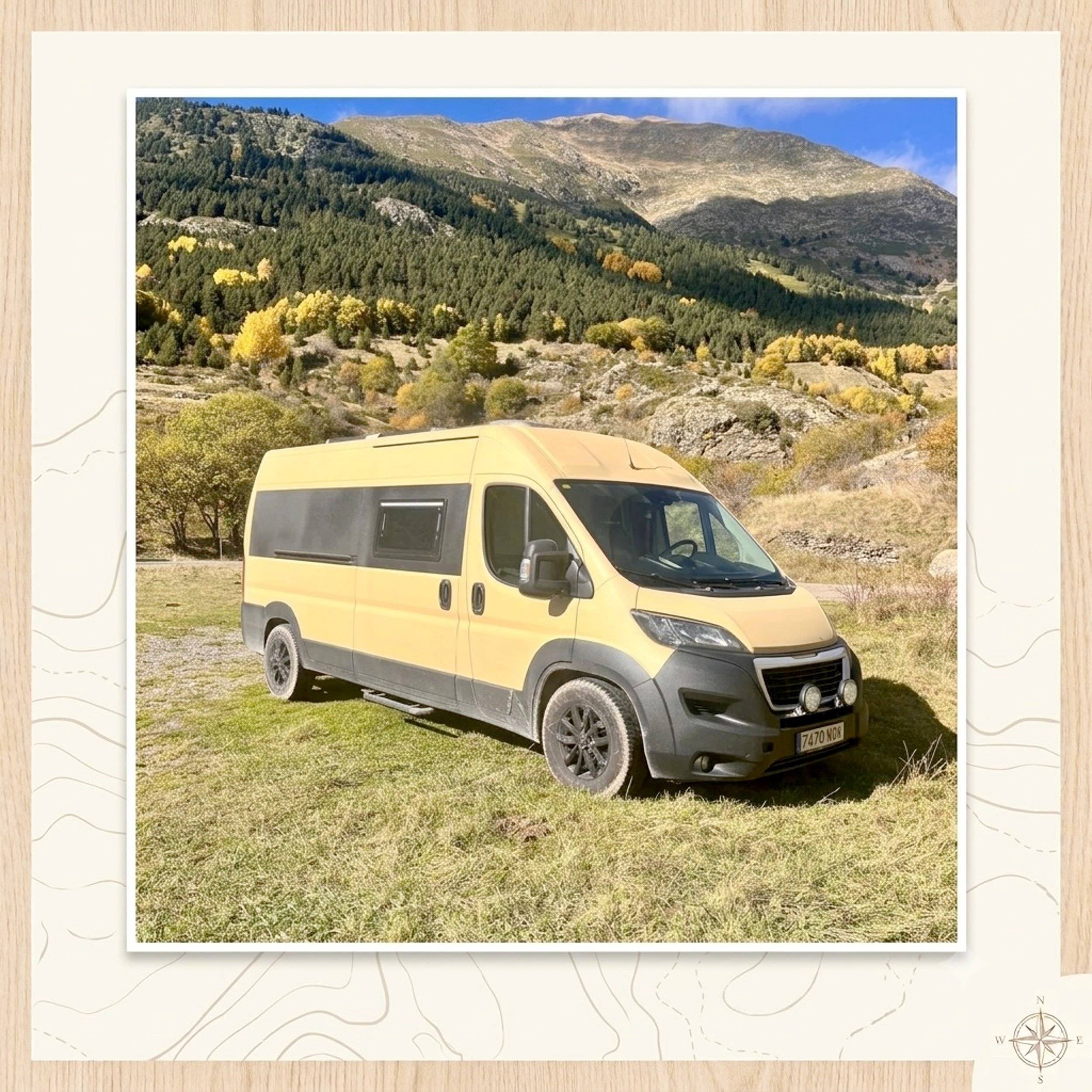 Vista del vehículo ángulo delantero Peugeot Boxer 2.0 150 cv - Yescapa