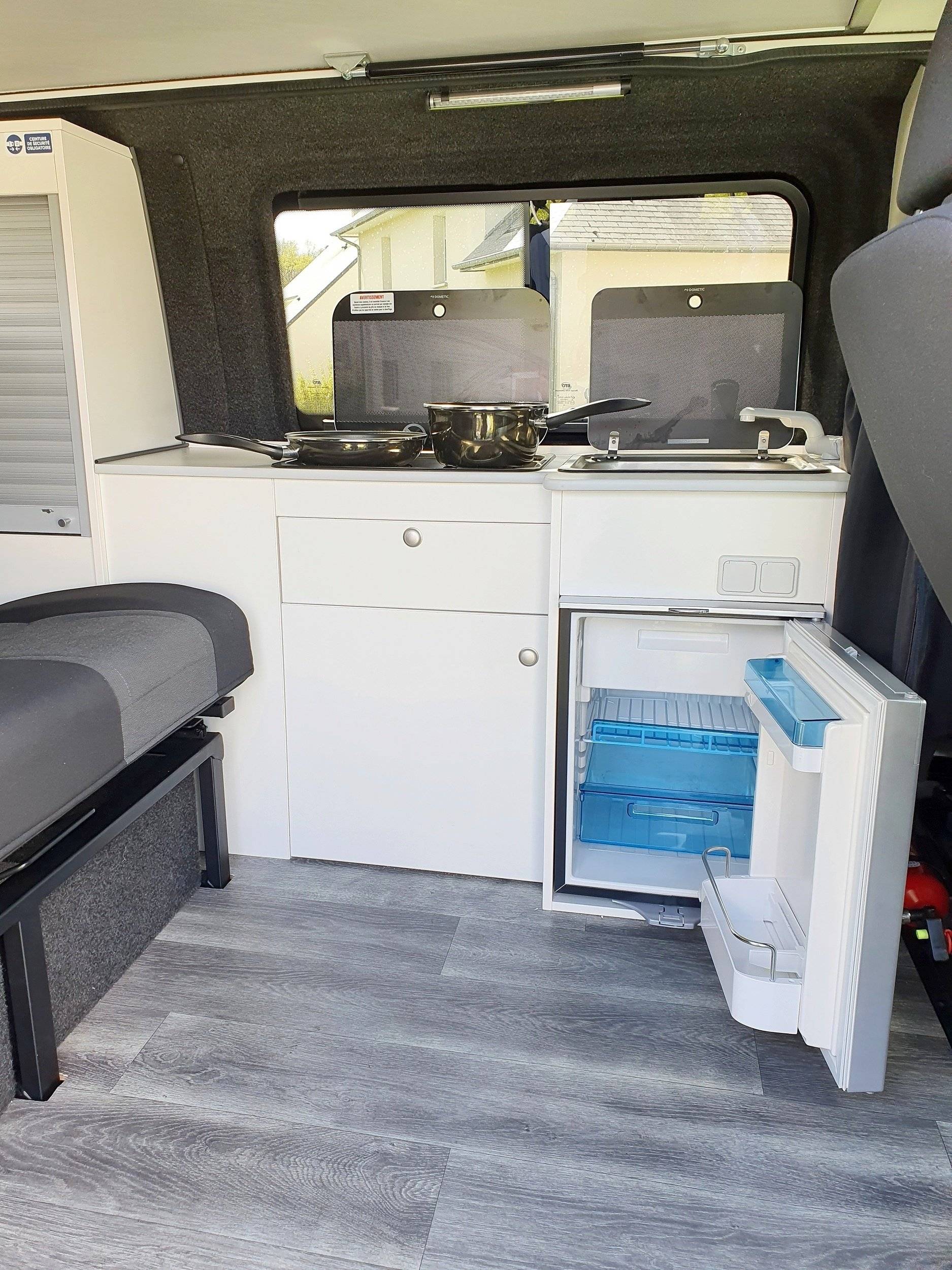 rider van Volkswagen Transporter