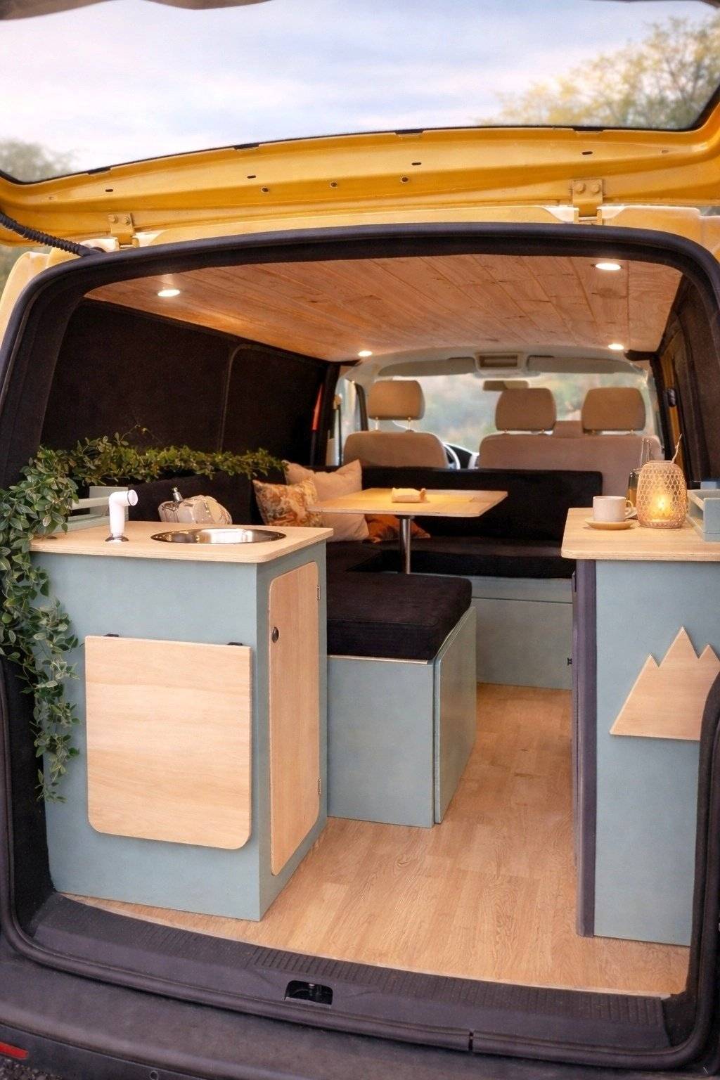 Dining Area Volkswagen - Yescapa