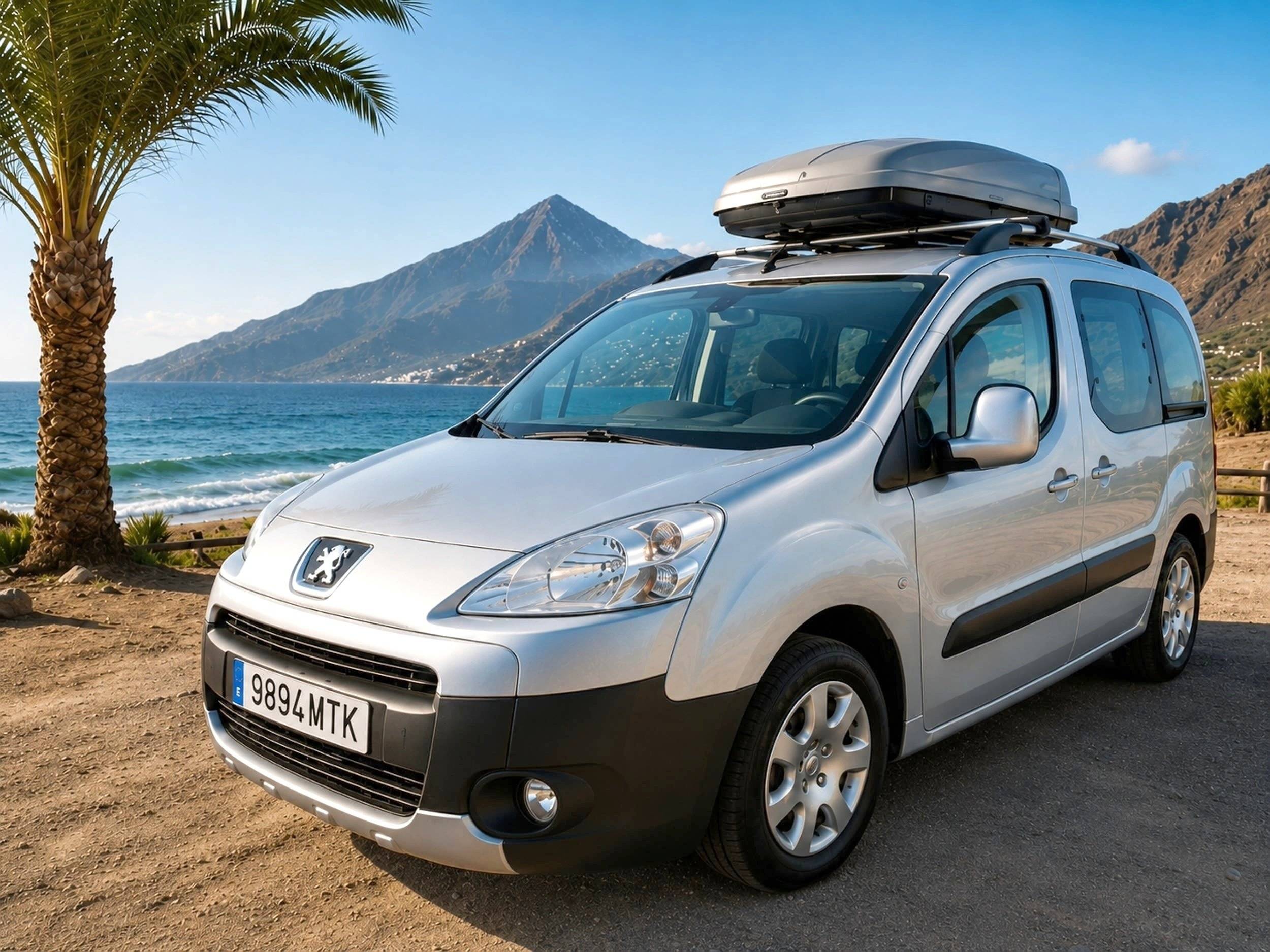 Voorkant 3/4 Peugeot Peugeot Partner Tepee - Yescapa