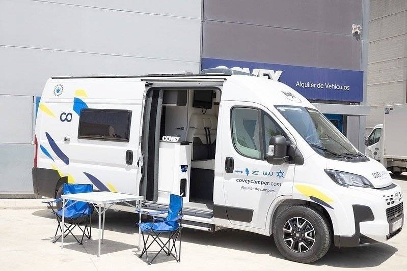 schräge Vorderansicht Fiat Fiat - Yescapa