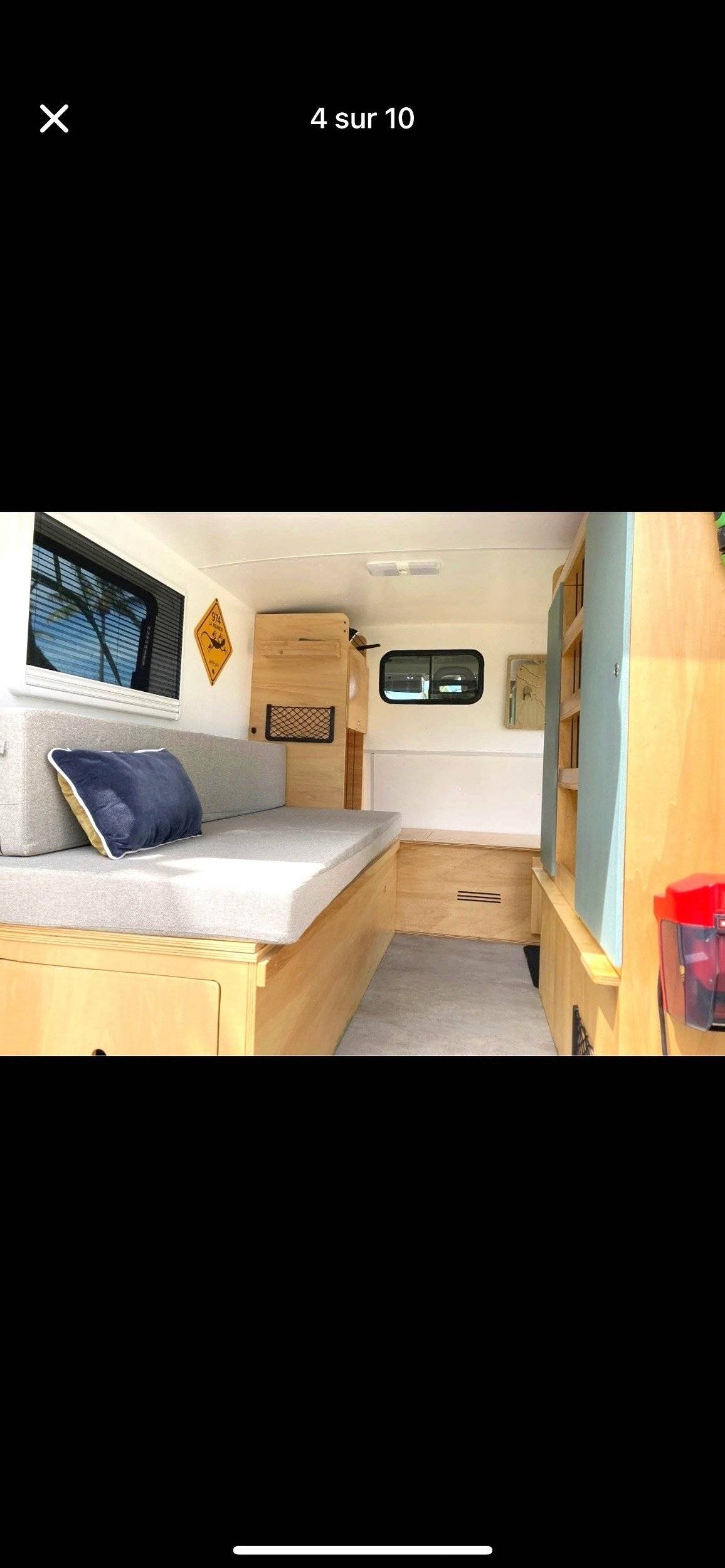 slaapplaatsen Peugeot Boxer 2.2 BlueHdi - Yescapa