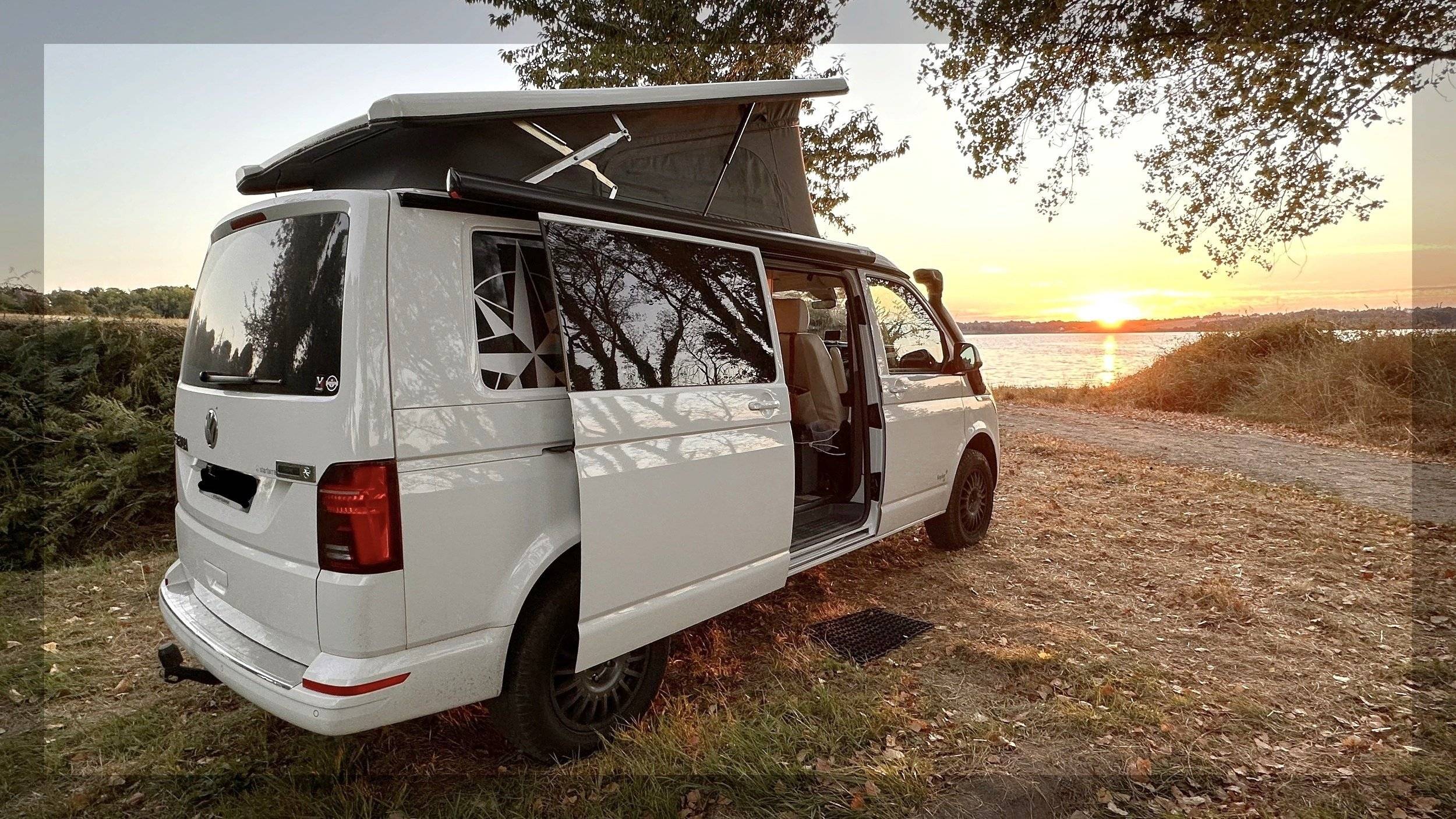 Ansicht von hinten Volkswagen Volkswagen Transporter T6.1 - Yescapa