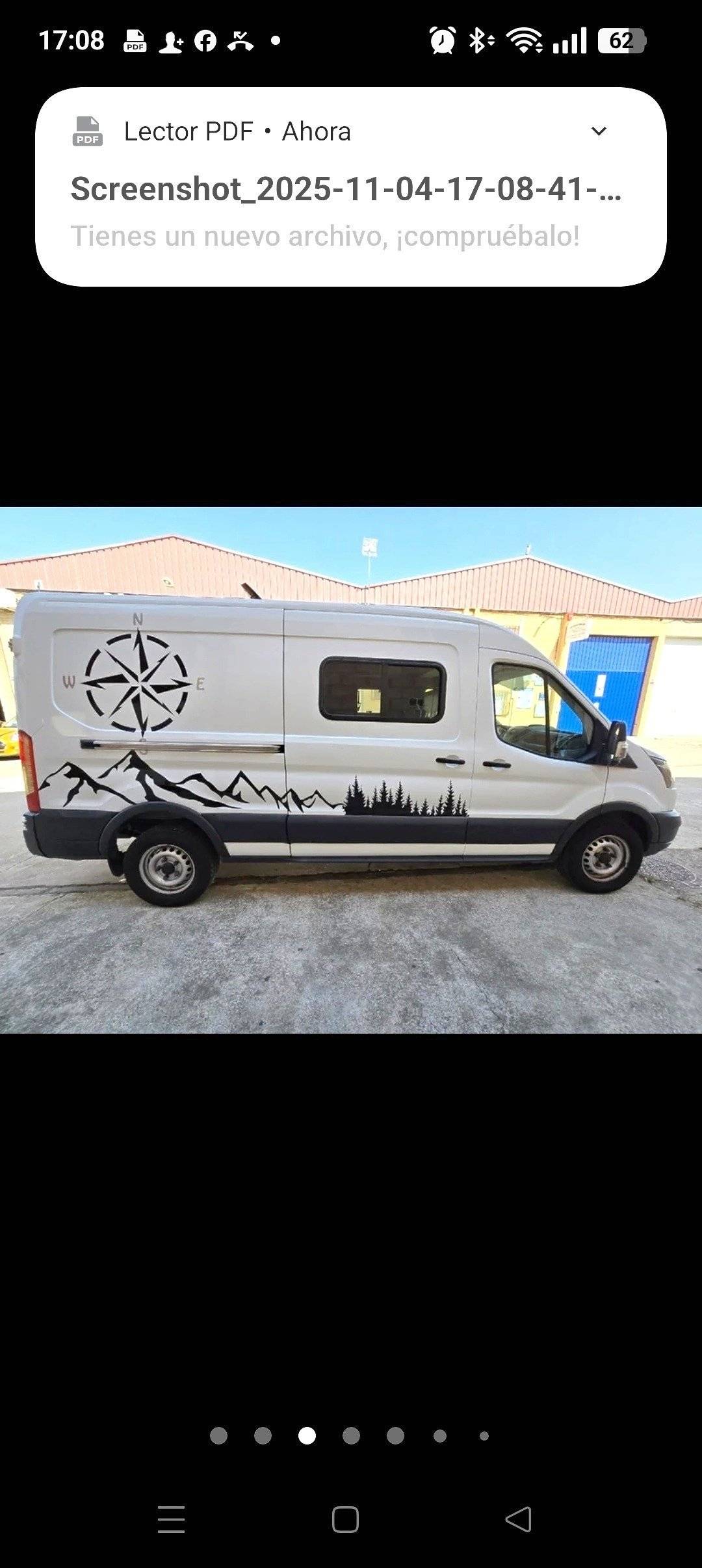 Converted van 