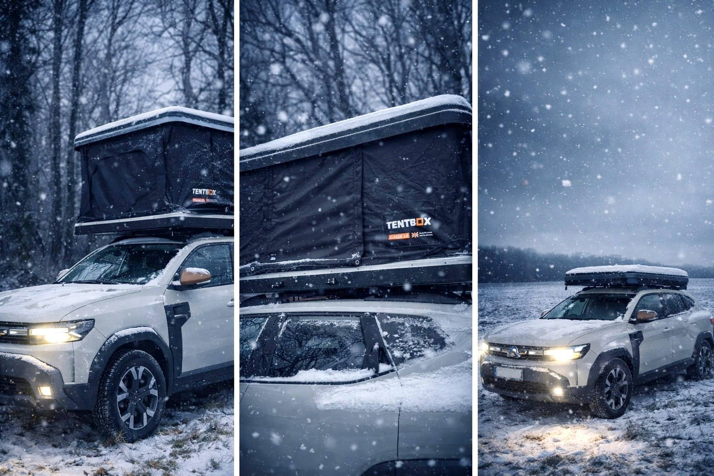 Vue avant de 3/4 dacia dacia - Yescapa