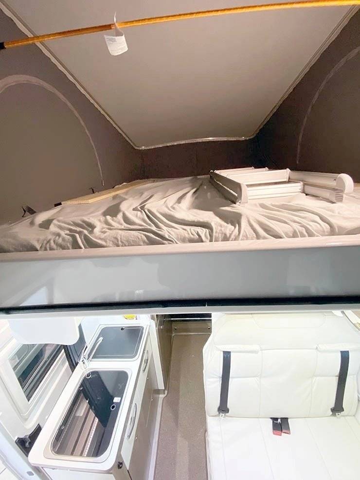 Berth Fiat FIAT DUCATO - Yescapa