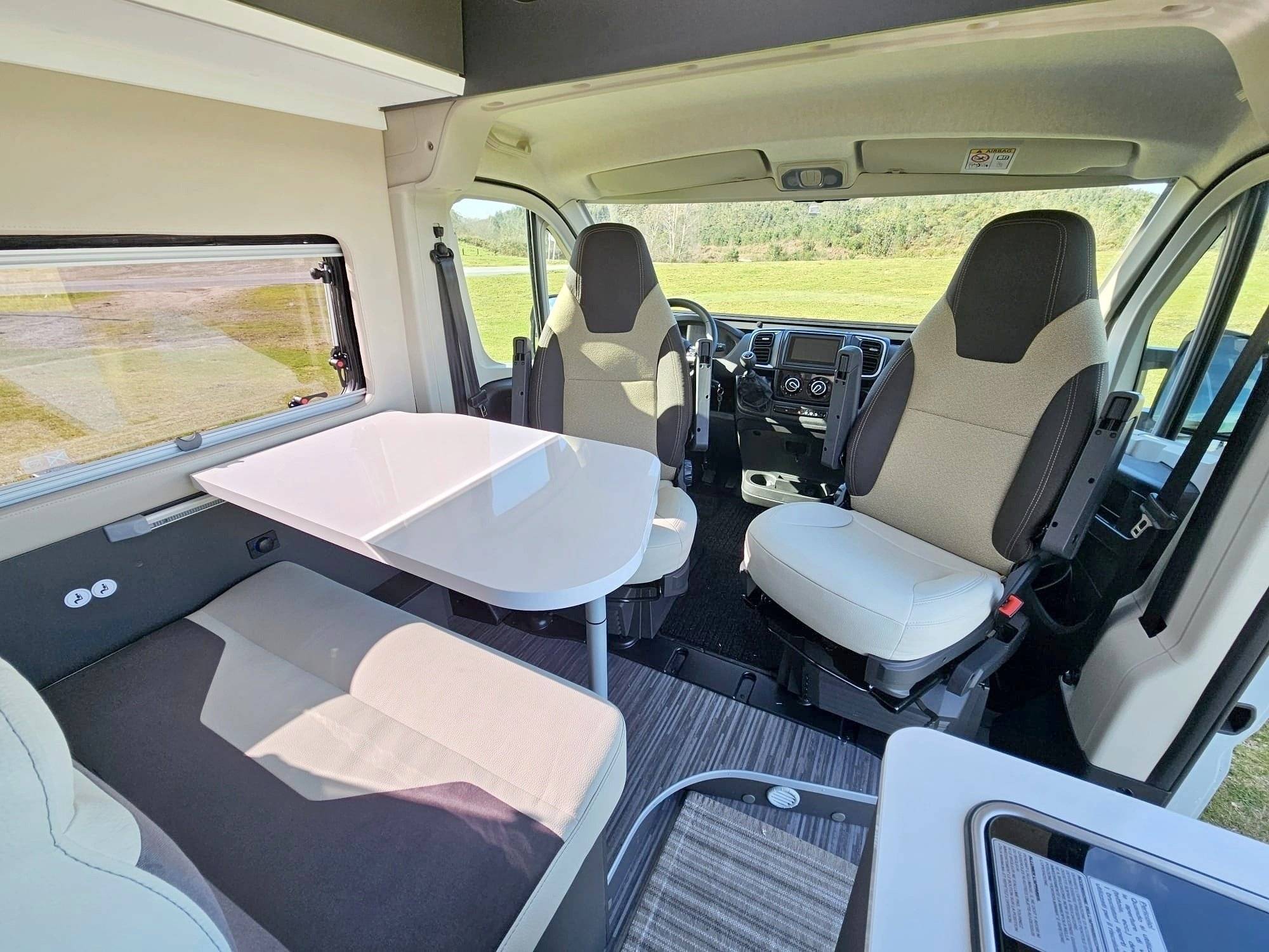 slaapplaatsen Fiat - Yescapa