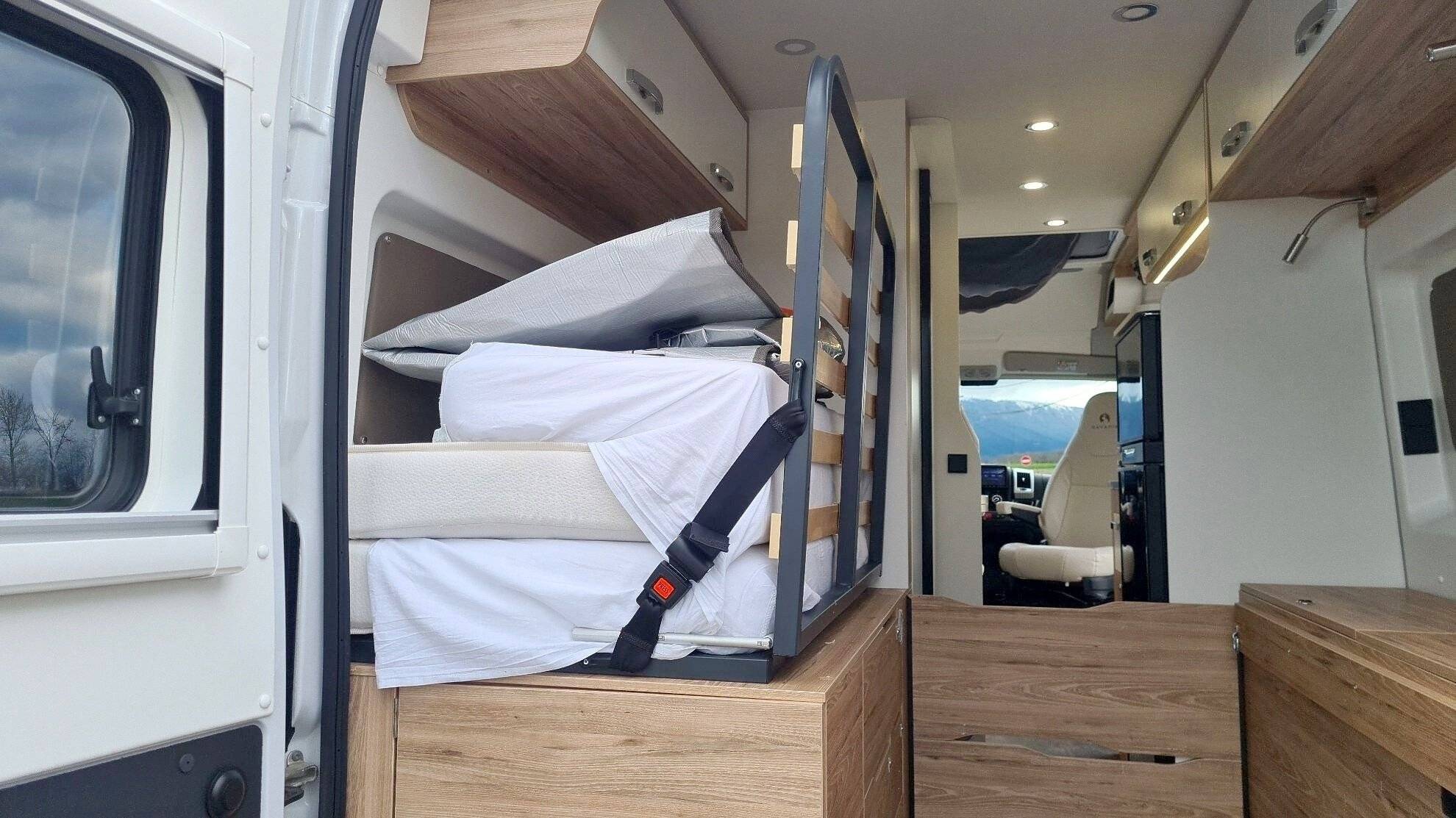 Letti Fiat Ducato 2,3 l 140 Multijet - Yescapa