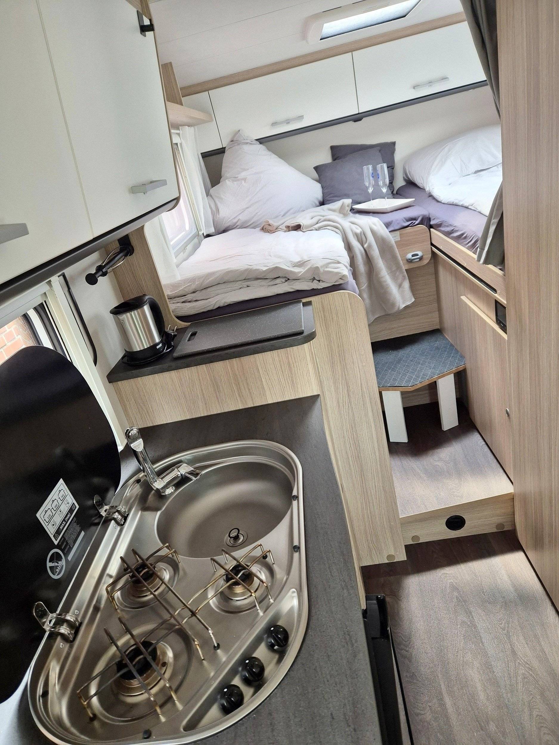Berth Citroën Citroën jumper - Yescapa