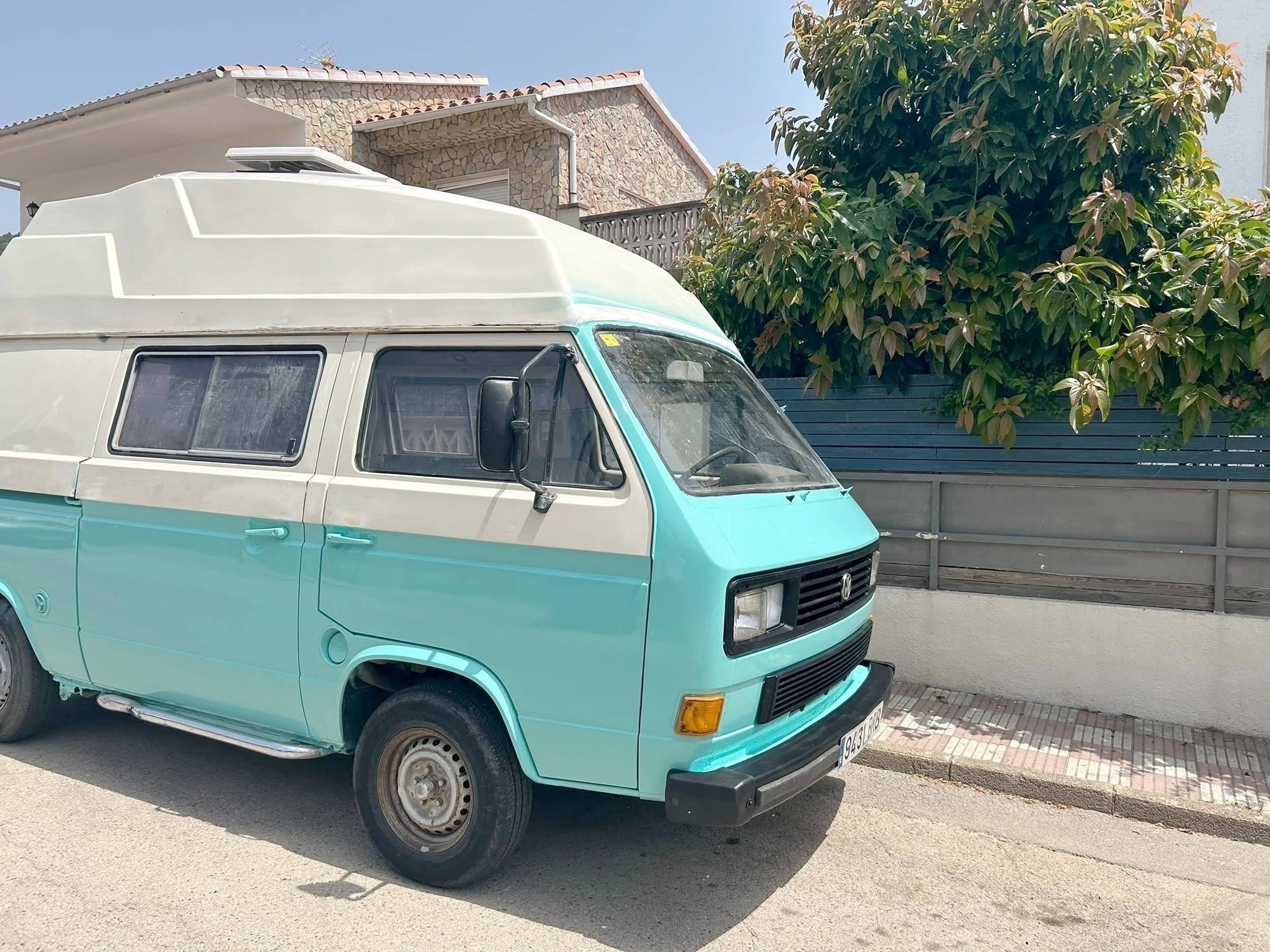 Converted van 