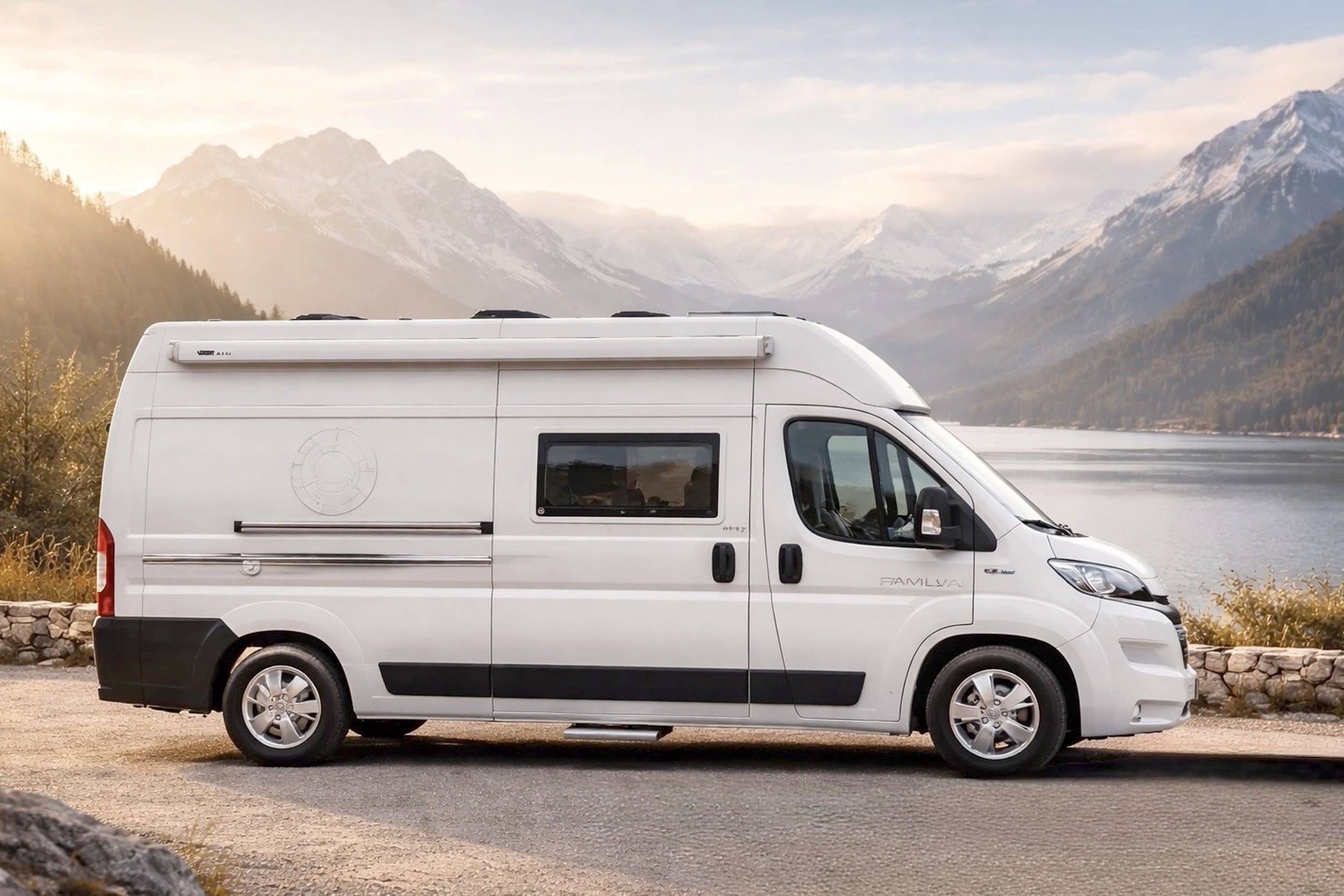 Vista de 3/4 Fiat Ducato 2,3 l Multijet 130 ch. - Yescapa