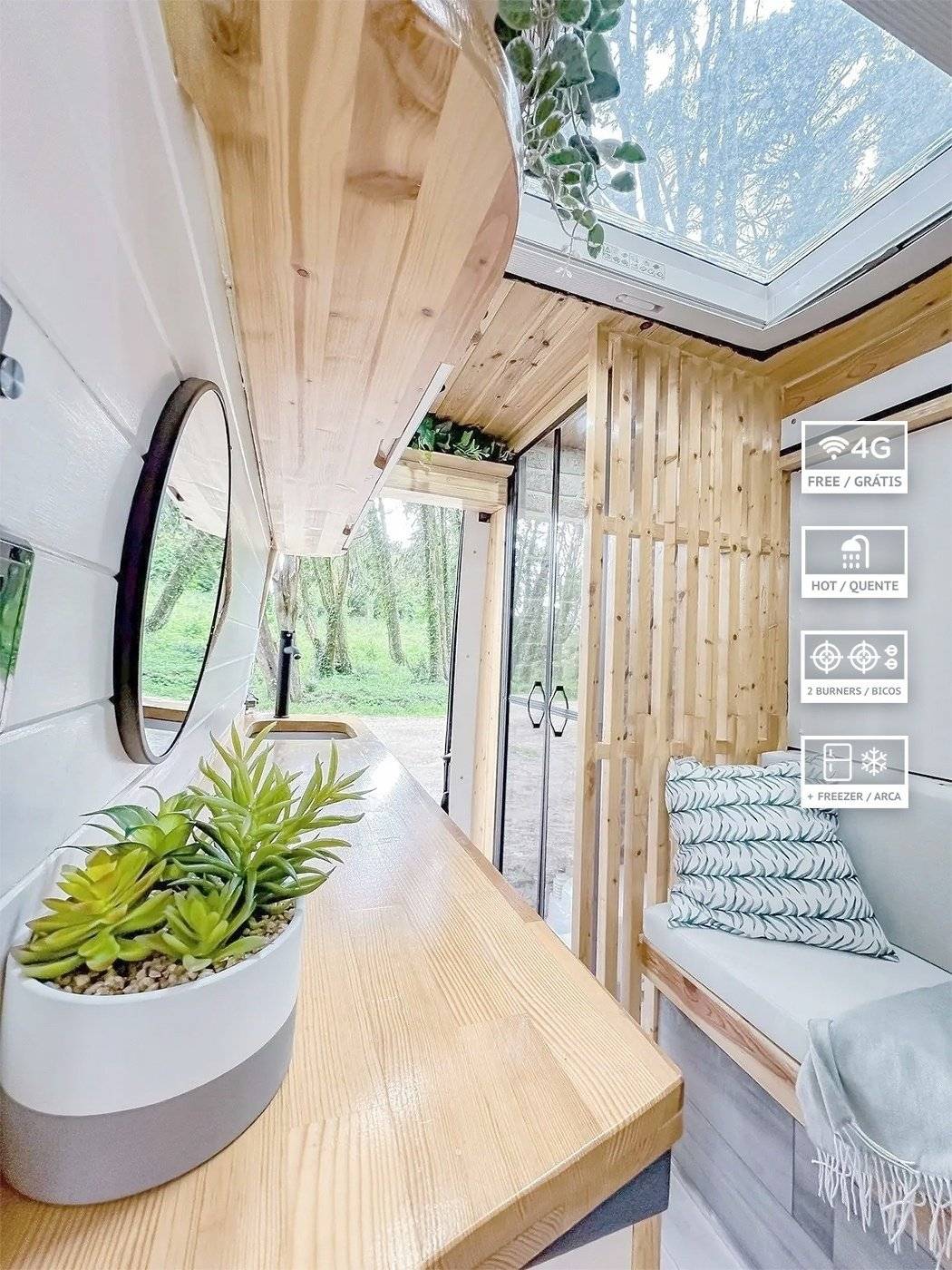 Vista del vehicle angle davanter Renault Renault Master - Yescapa