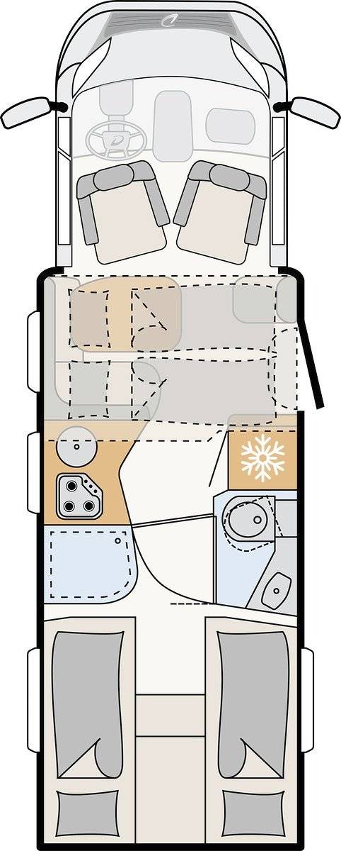 Outro Dethleffs Trend T 7057 EB - Yescapa