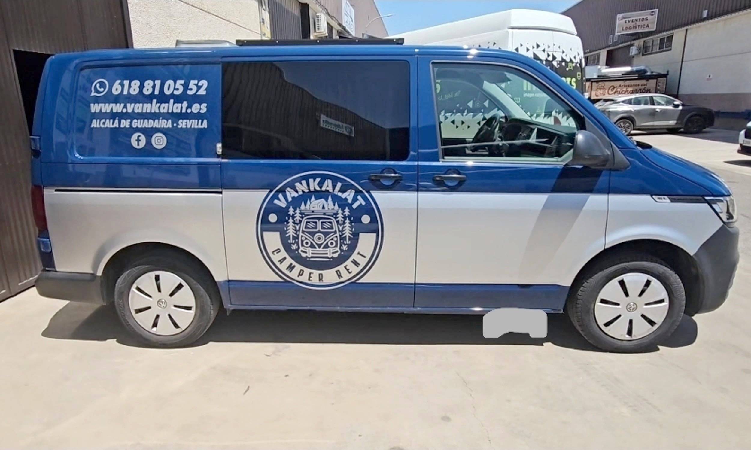 Vista frontale a ¾ Volkswagen Volswagen - Yescapa