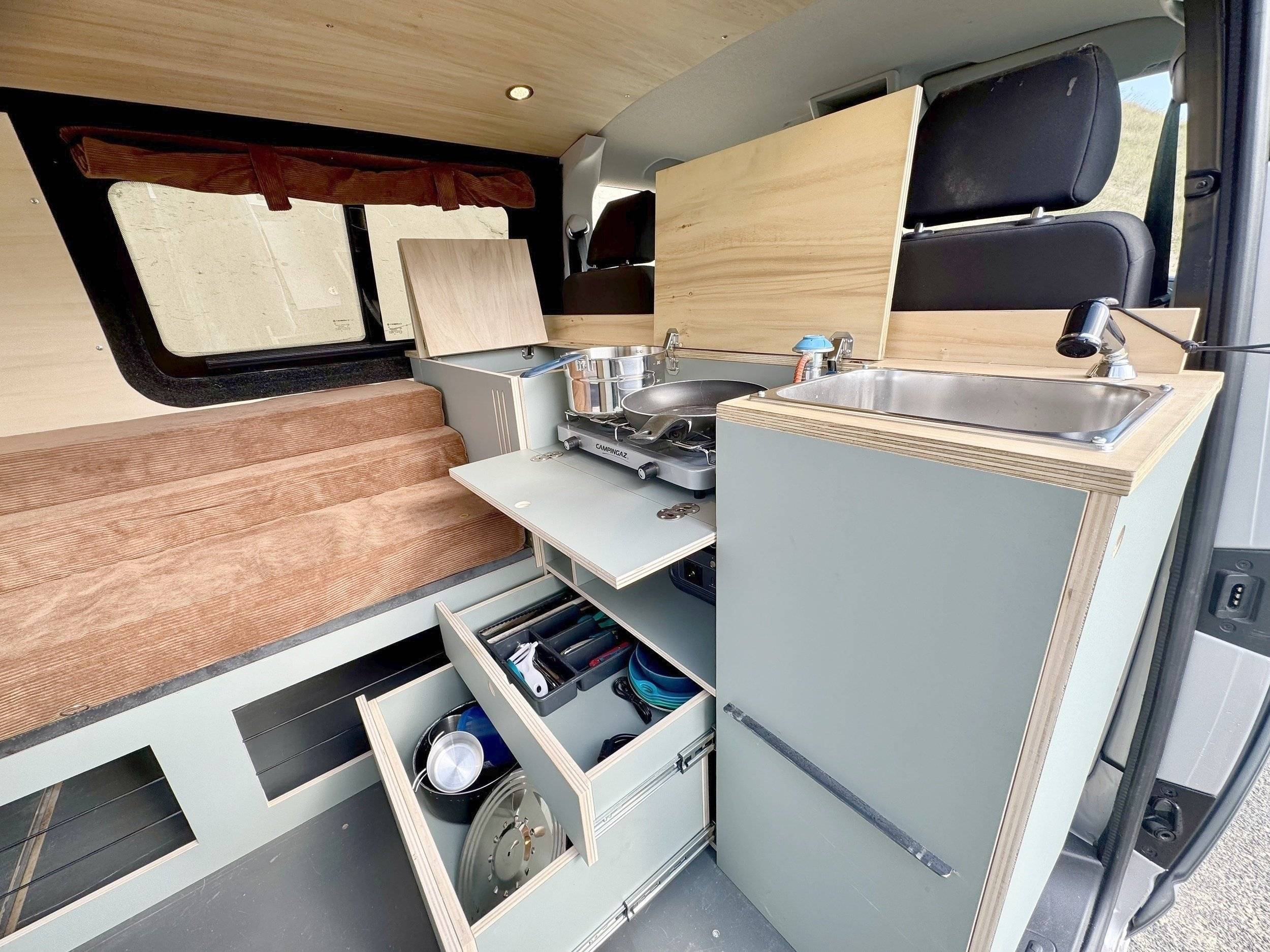 Coin cuisine Volkswagen Volkswagen T6 - Yescapa