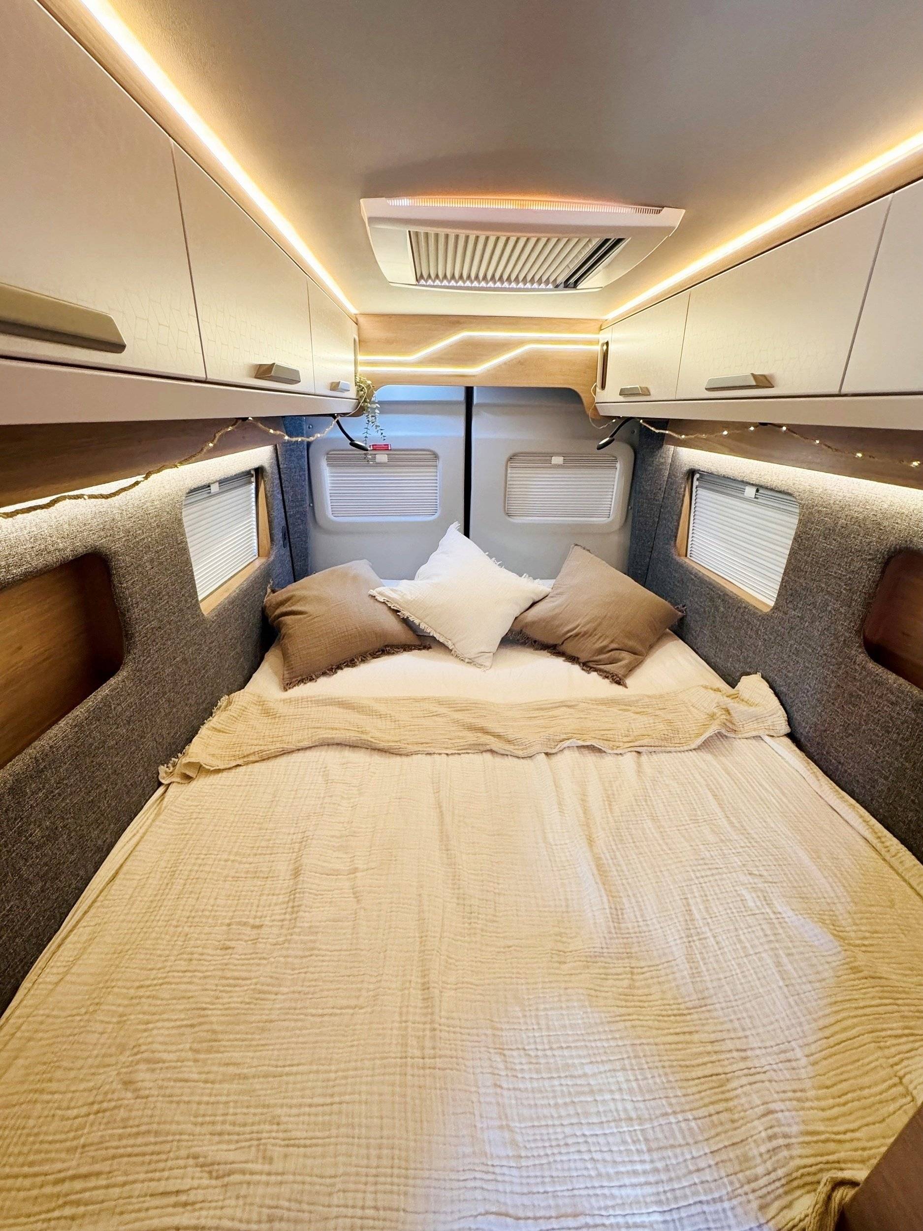 Plazas en cama MAN TGE 3.140 - Yescapa