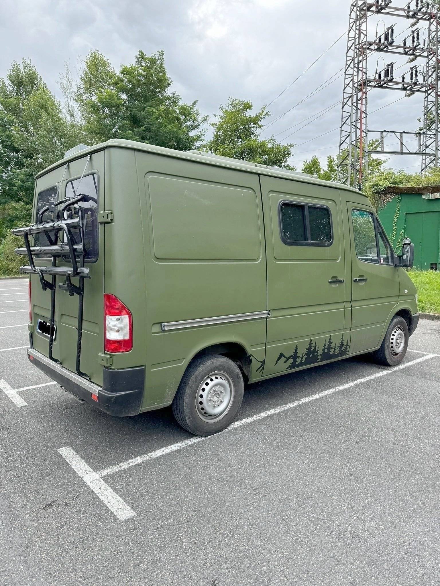 Voorkant 3/4 Mercedes Sprinter - Yescapa