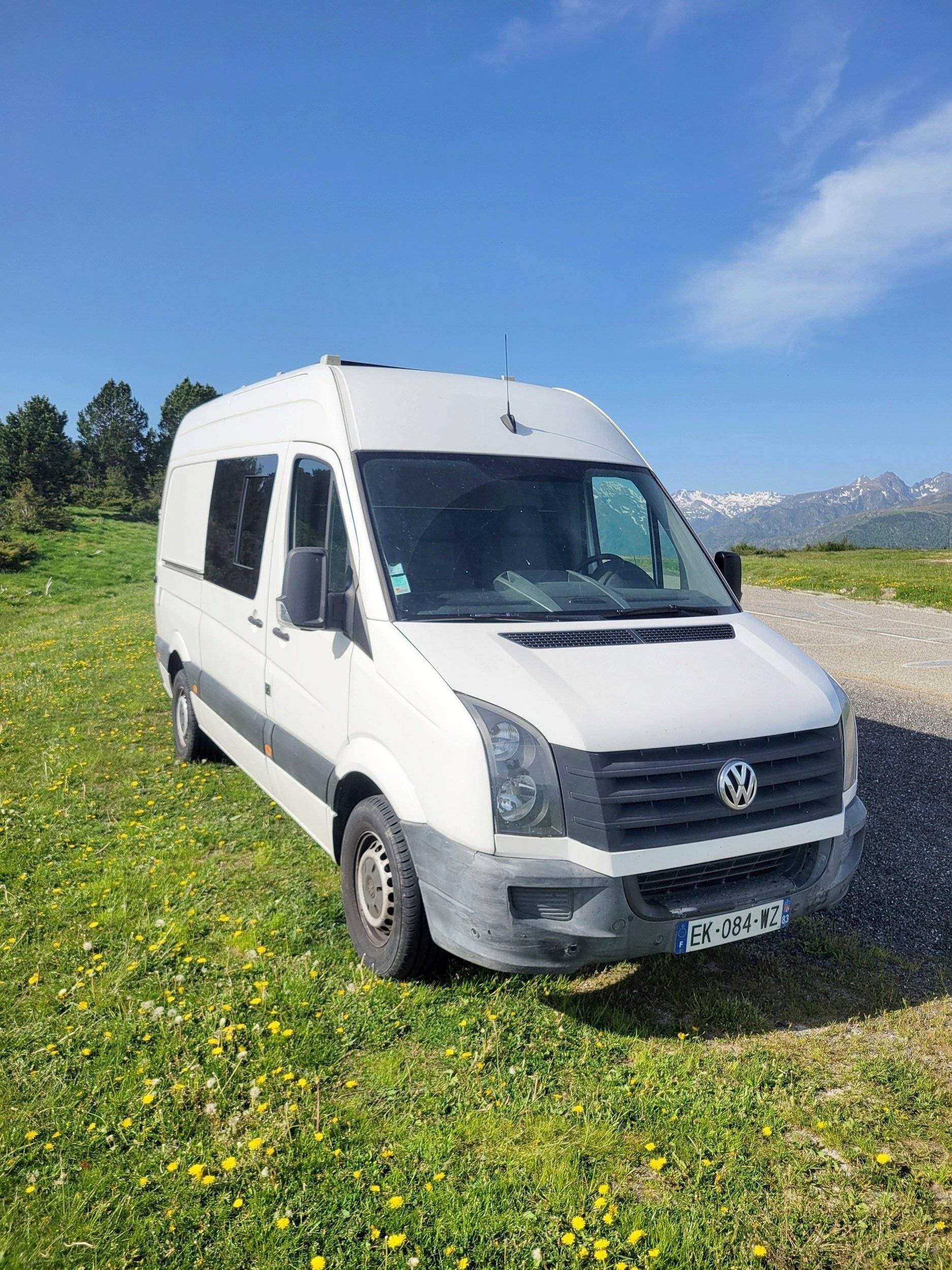 Vista de 3/4 Volkswagen - Yescapa