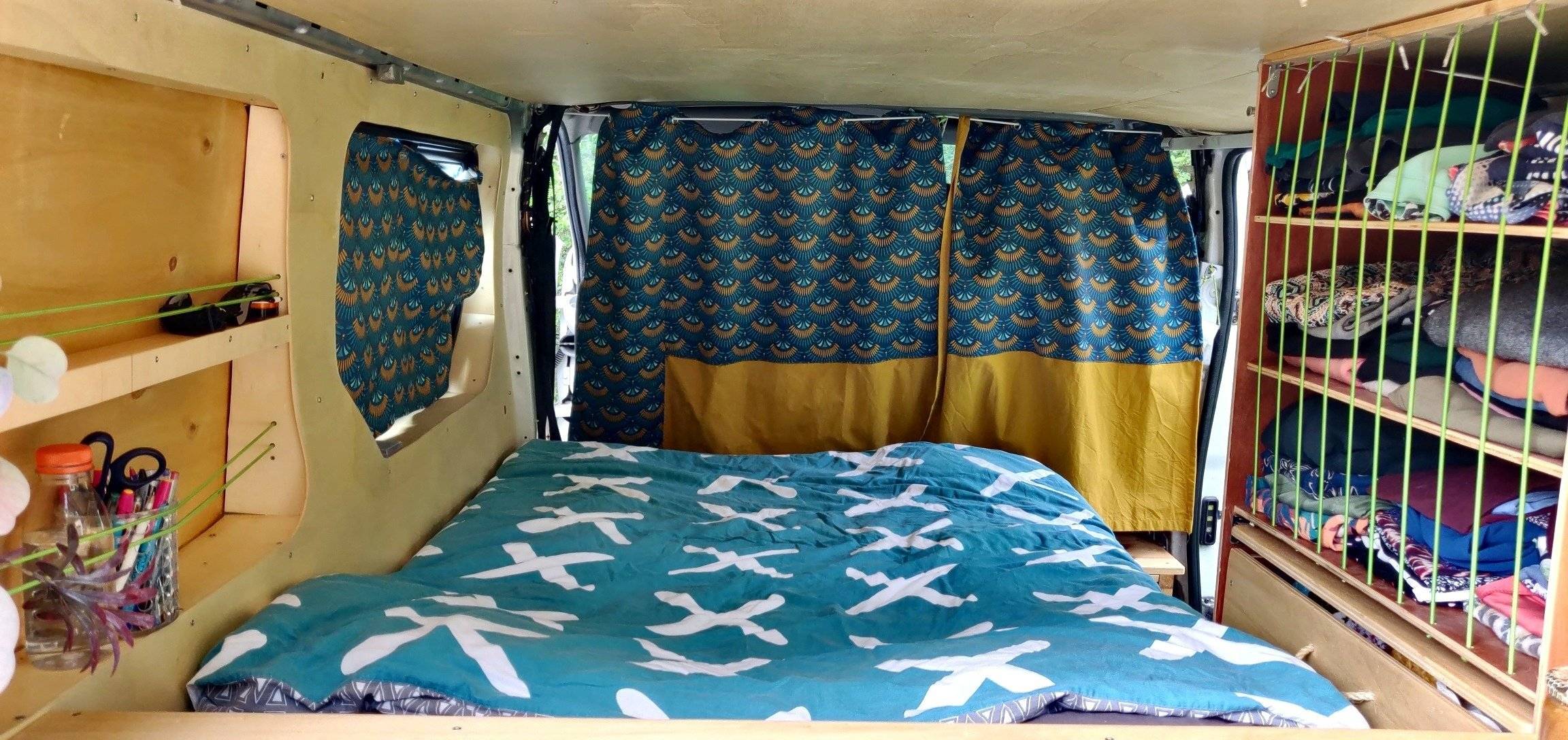 Couchages Renault Trafic 1.9 100ch - Yescapa