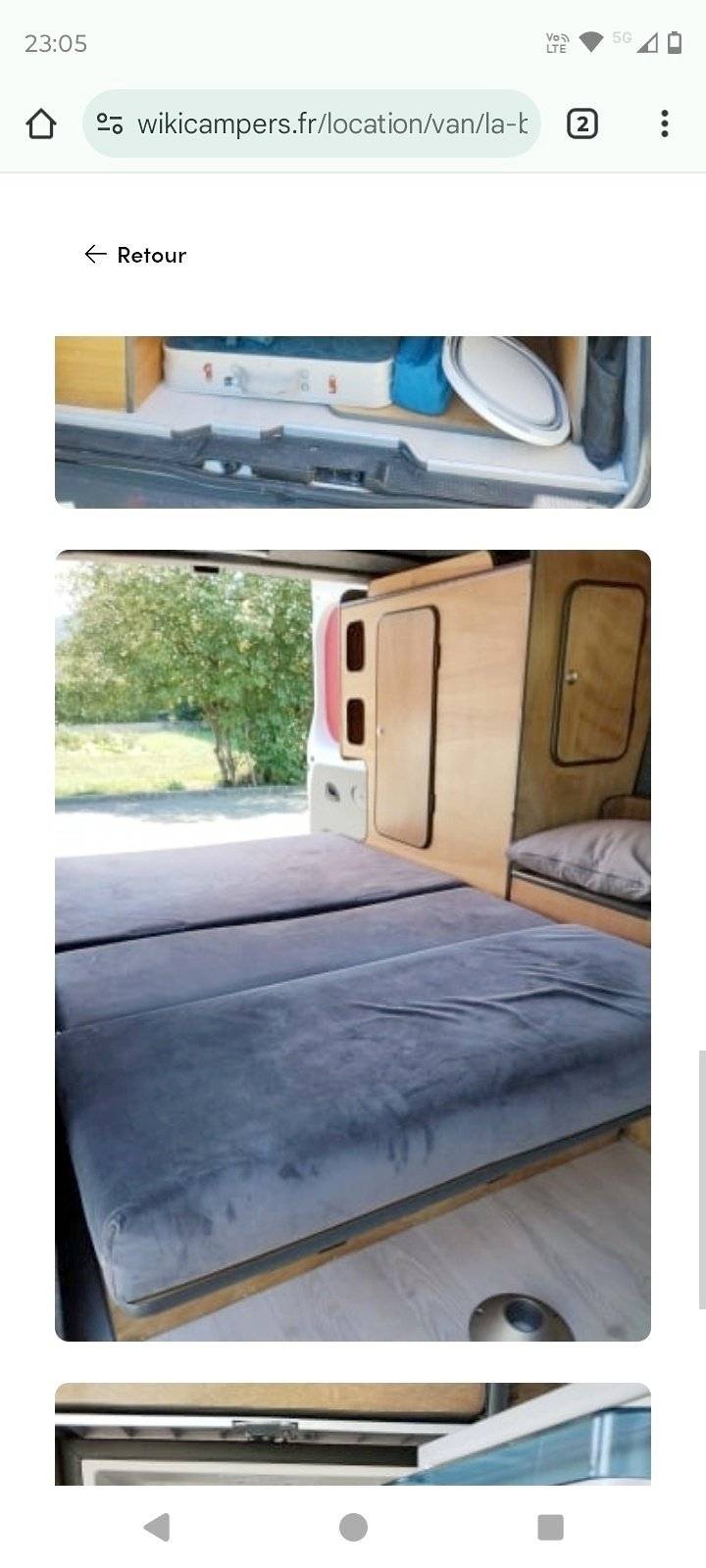 Berth Renault 2,0 l dCi 115 ch - Yescapa