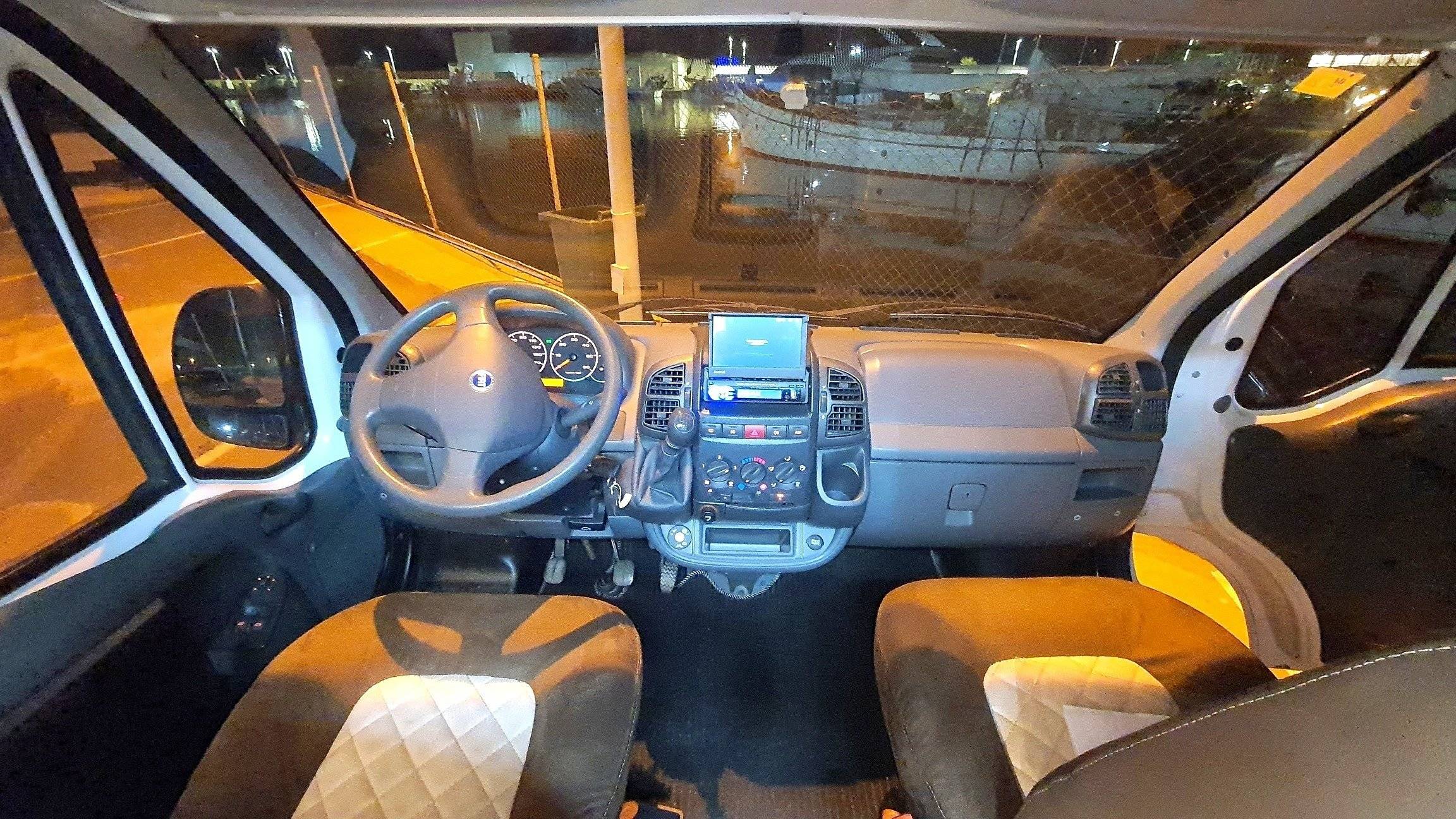 Cabina di guida Fiat Ducato 2,3 - Yescapa