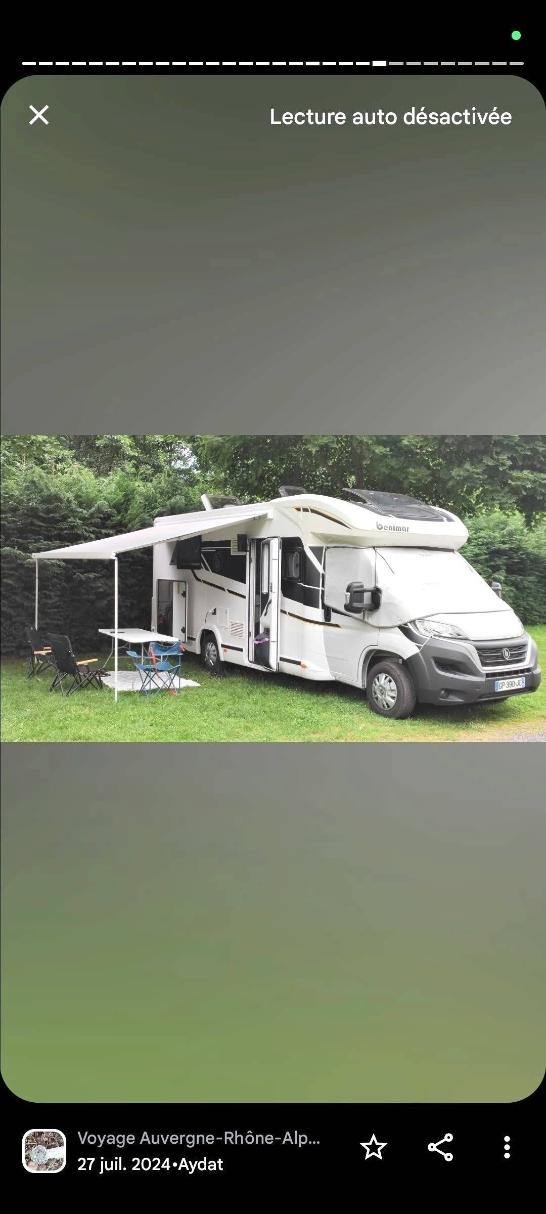 Vista frontale a ¾ benimar 140 cv - Yescapa