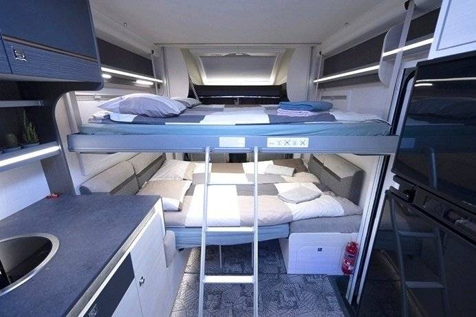 Slaapplaatsen Ford ford transit 170 automatique - Yescapa