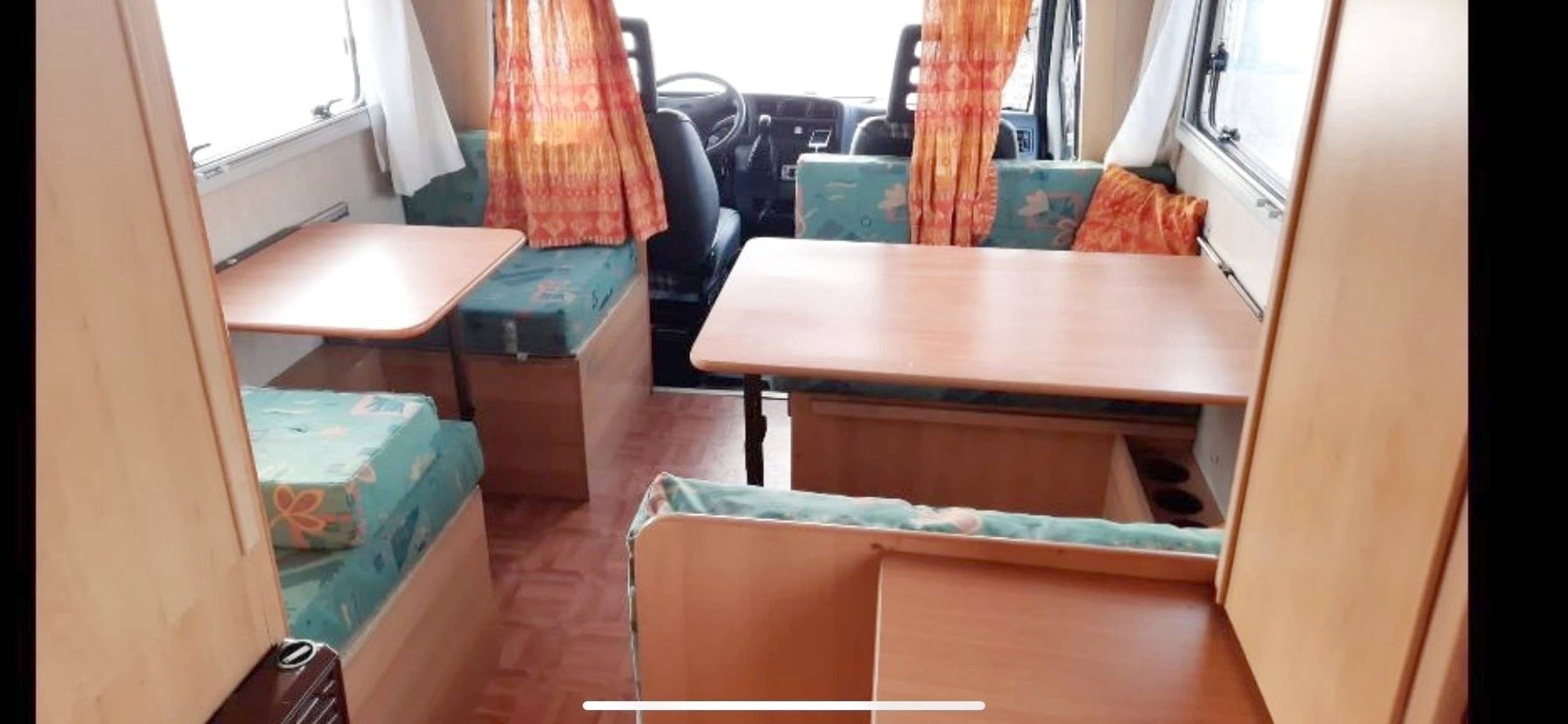 Eethoek Fiat Ducato 1,9 TD - Yescapa