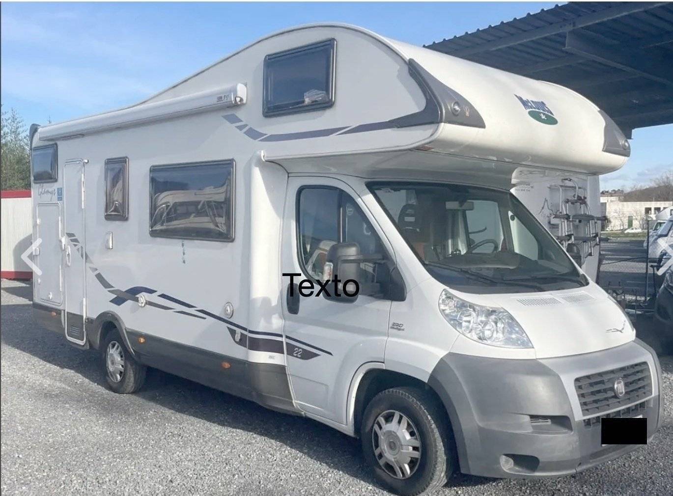 Front view from 3/4 Fiat Fiat Ducato Multijet 2.3 130CV - Yescapa