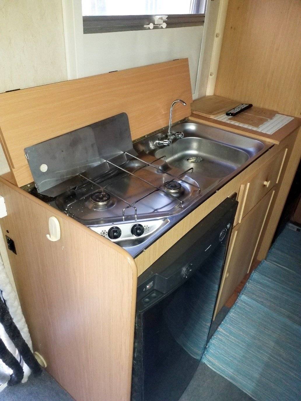 Kitchen Fiat Roller team - Yescapa