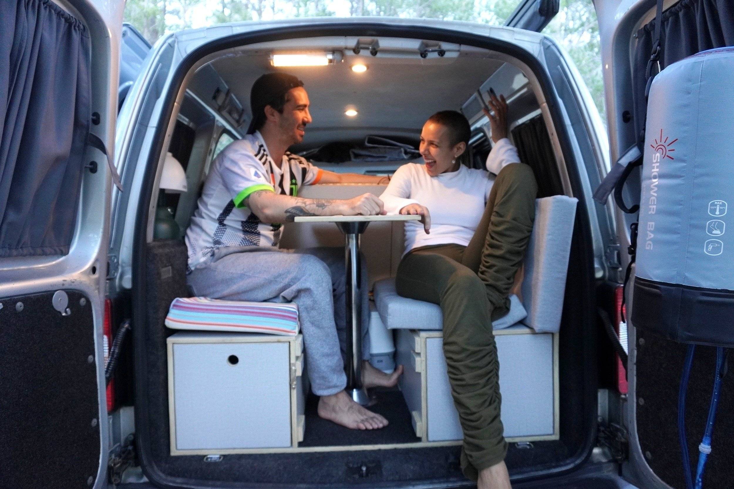 Coin repas Volkswagen Caddy - Yescapa