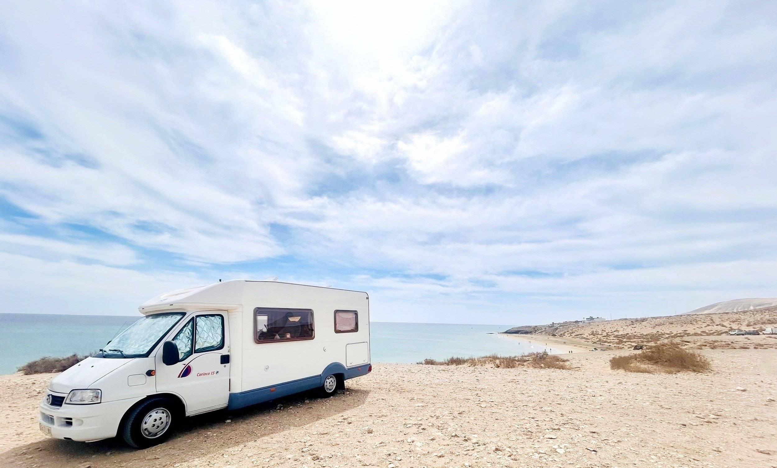 Voorkant 3/4 Fiat - Yescapa