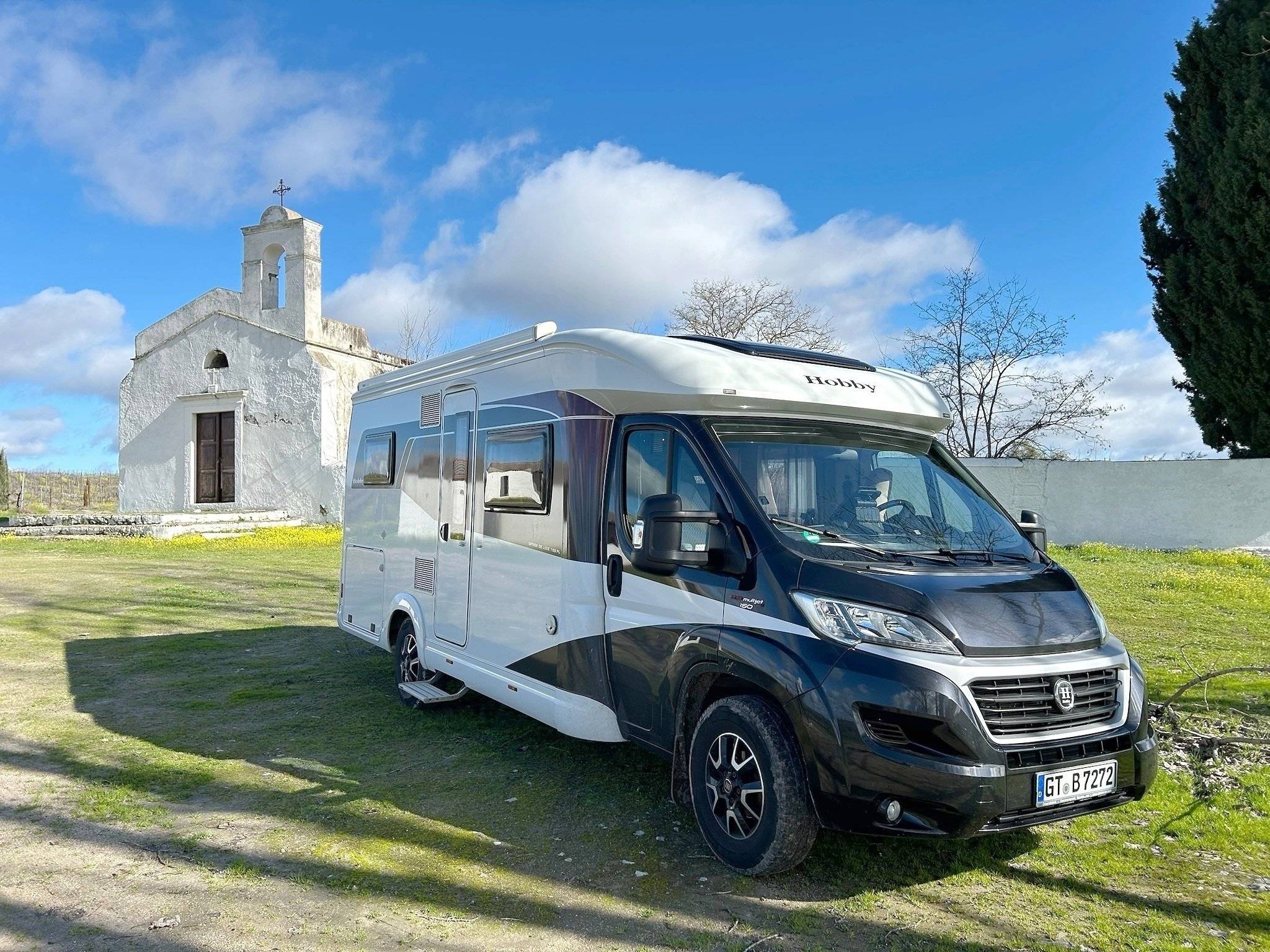 Voorkant 3/4 Fiat - Yescapa