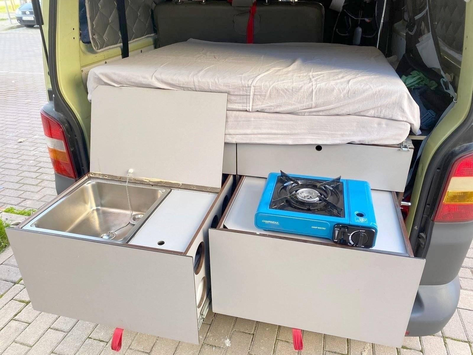 Kitchen Volkswagen Volkswagen Transporter - Yescapa