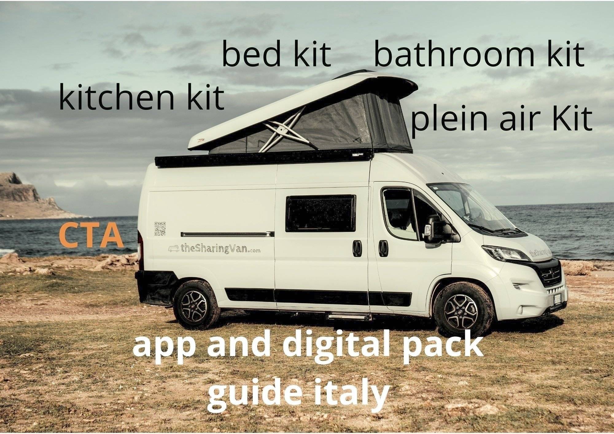 Voorkant 3/4 Fiat FIAT DUCATO - Yescapa