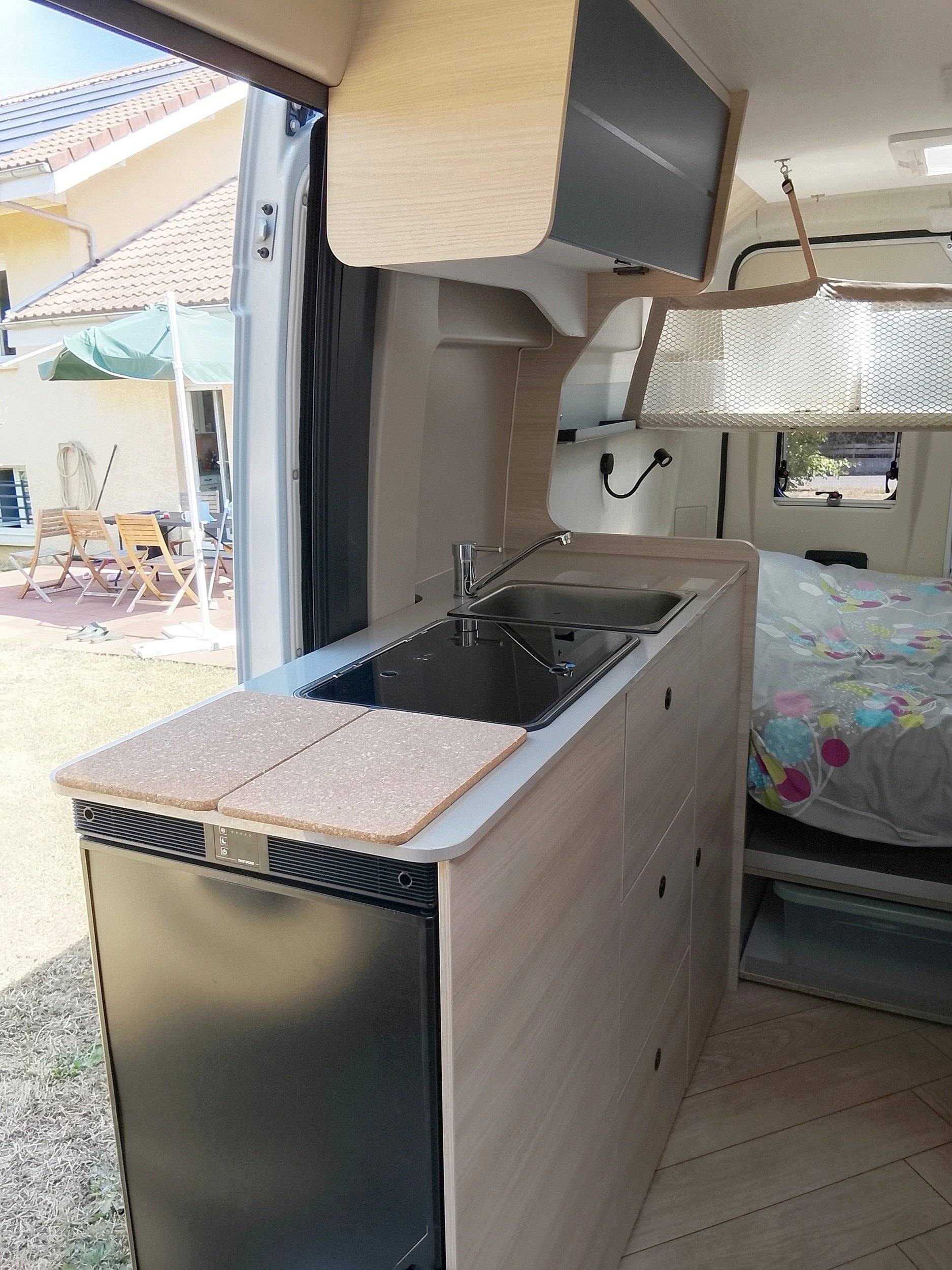 Angolo cucina Citroën - Yescapa